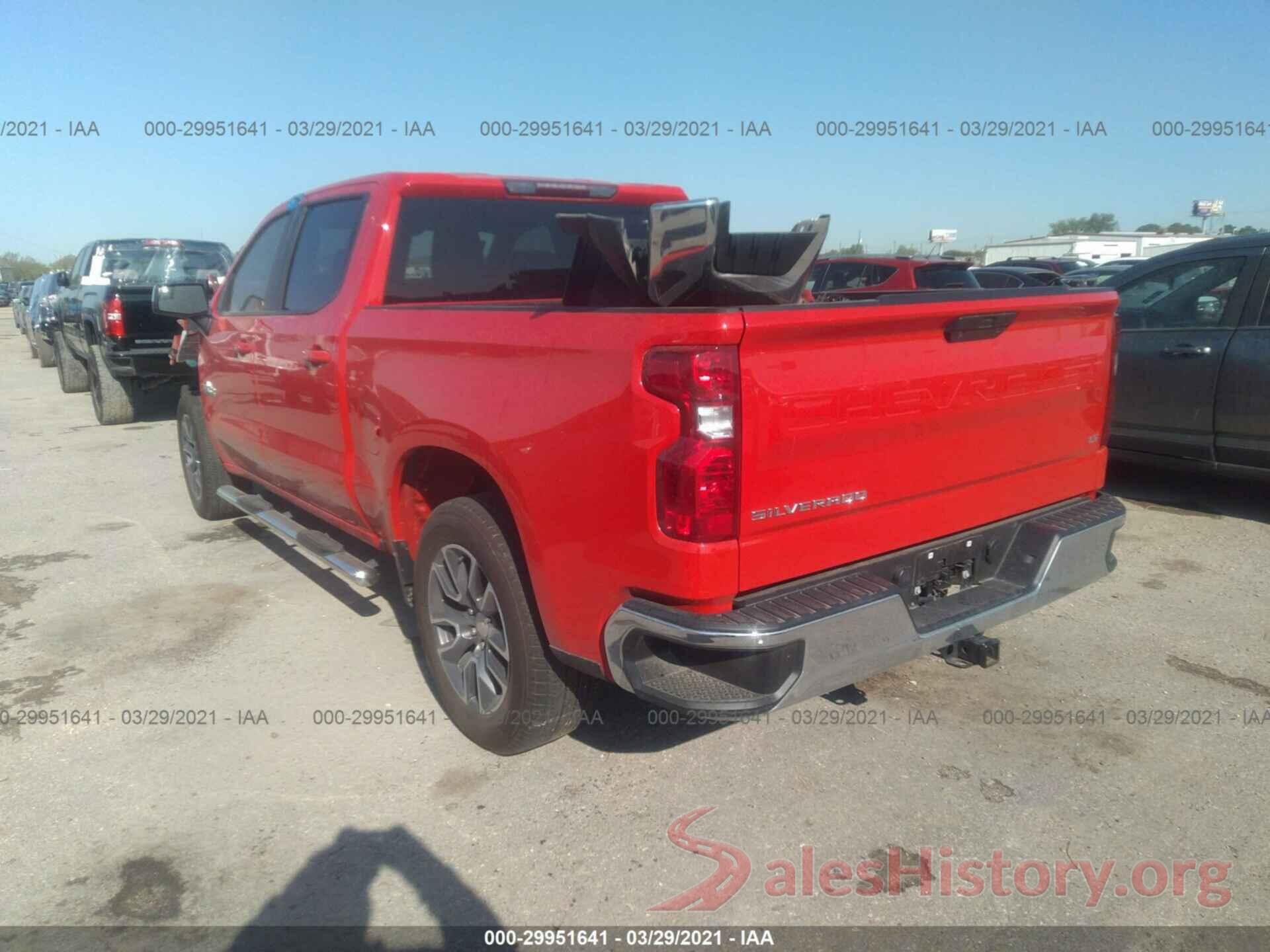 3GCPWCED8LG127783 2020 CHEVROLET SILVERADO 1500