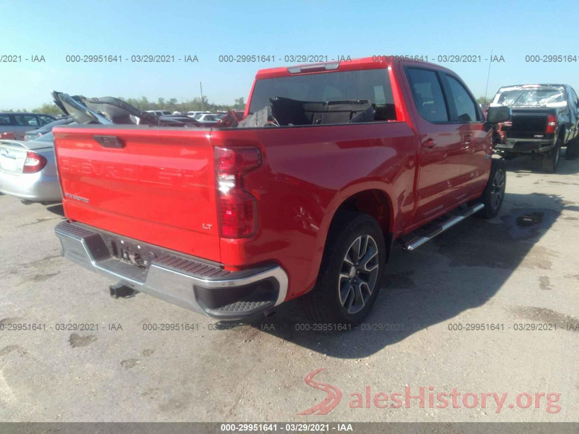 3GCPWCED8LG127783 2020 CHEVROLET SILVERADO 1500