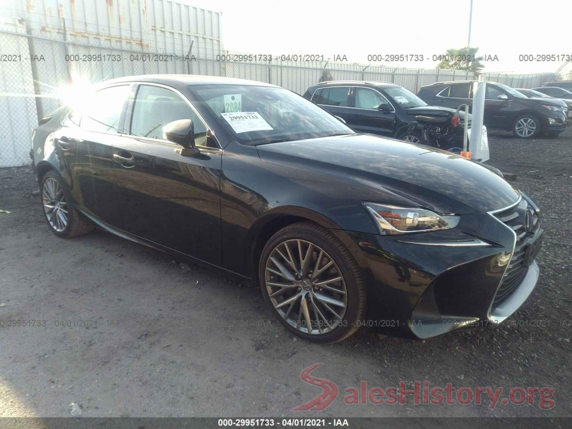 JTHBA1D20J5078627 2018 LEXUS IS