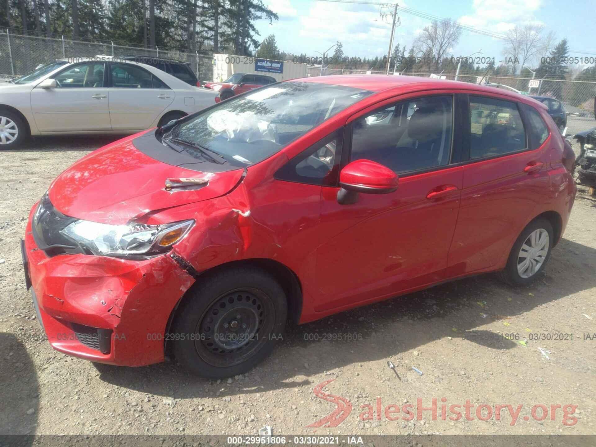 JHMGK5H5XGX023730 2016 HONDA FIT