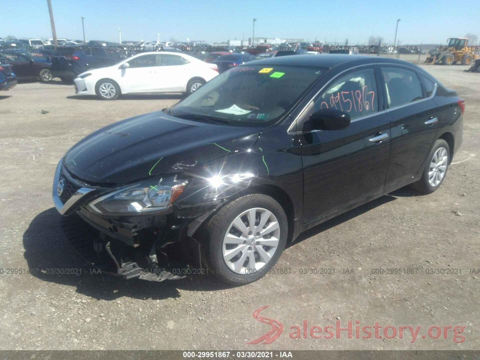 3N1AB7AP4KY327726 2019 NISSAN SENTRA