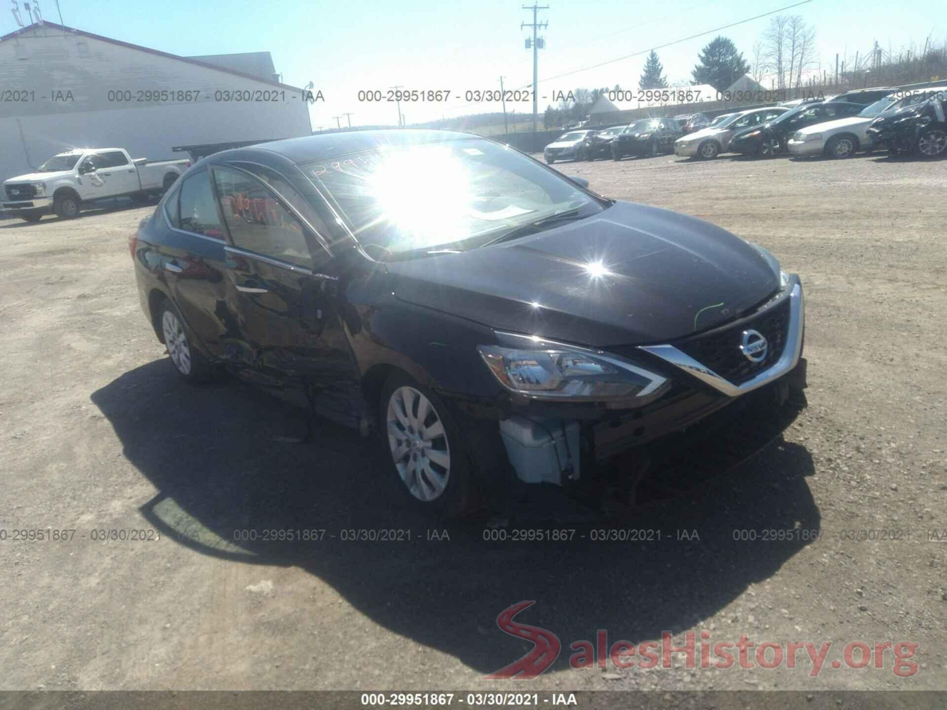 3N1AB7AP4KY327726 2019 NISSAN SENTRA