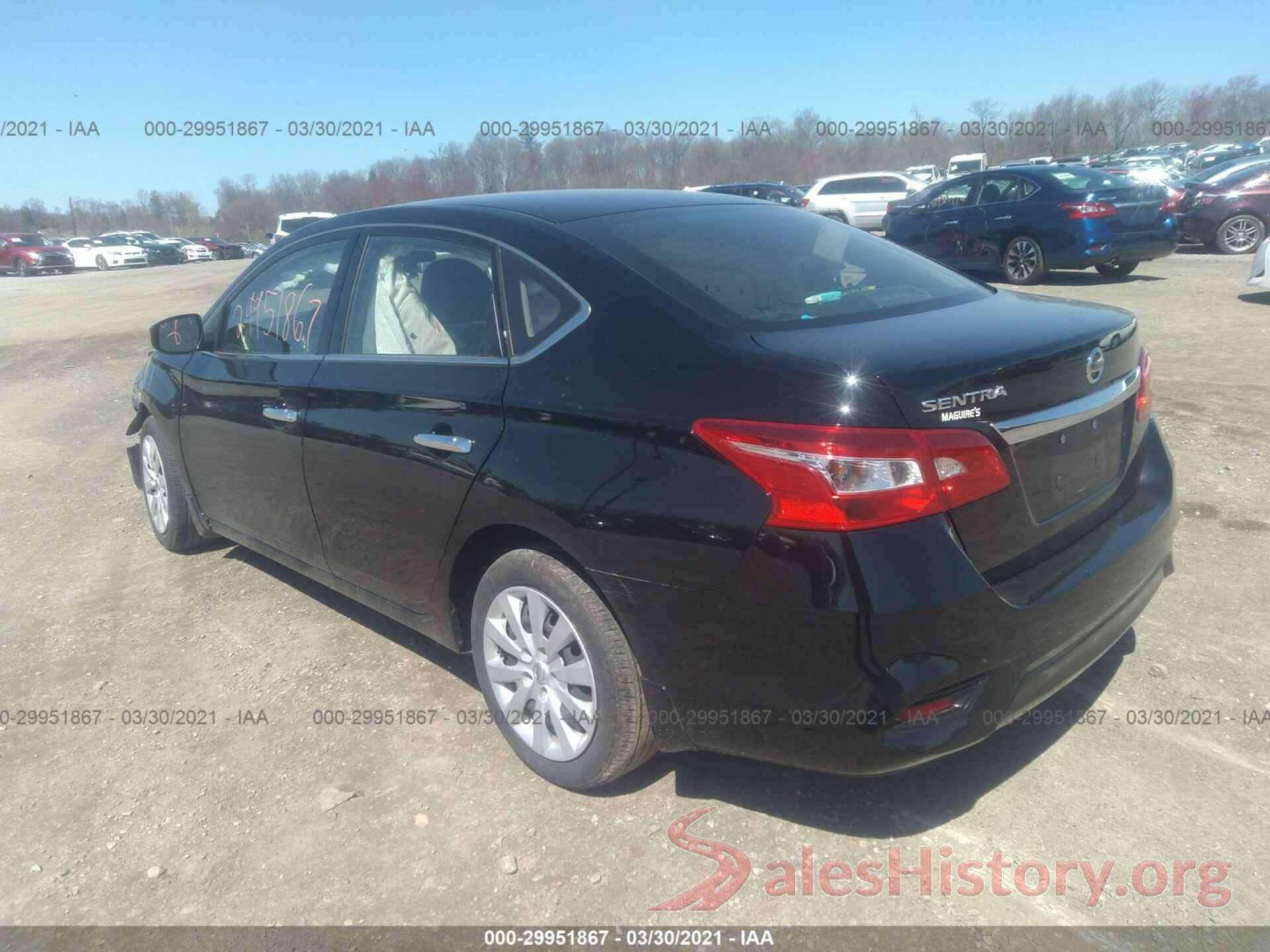 3N1AB7AP4KY327726 2019 NISSAN SENTRA