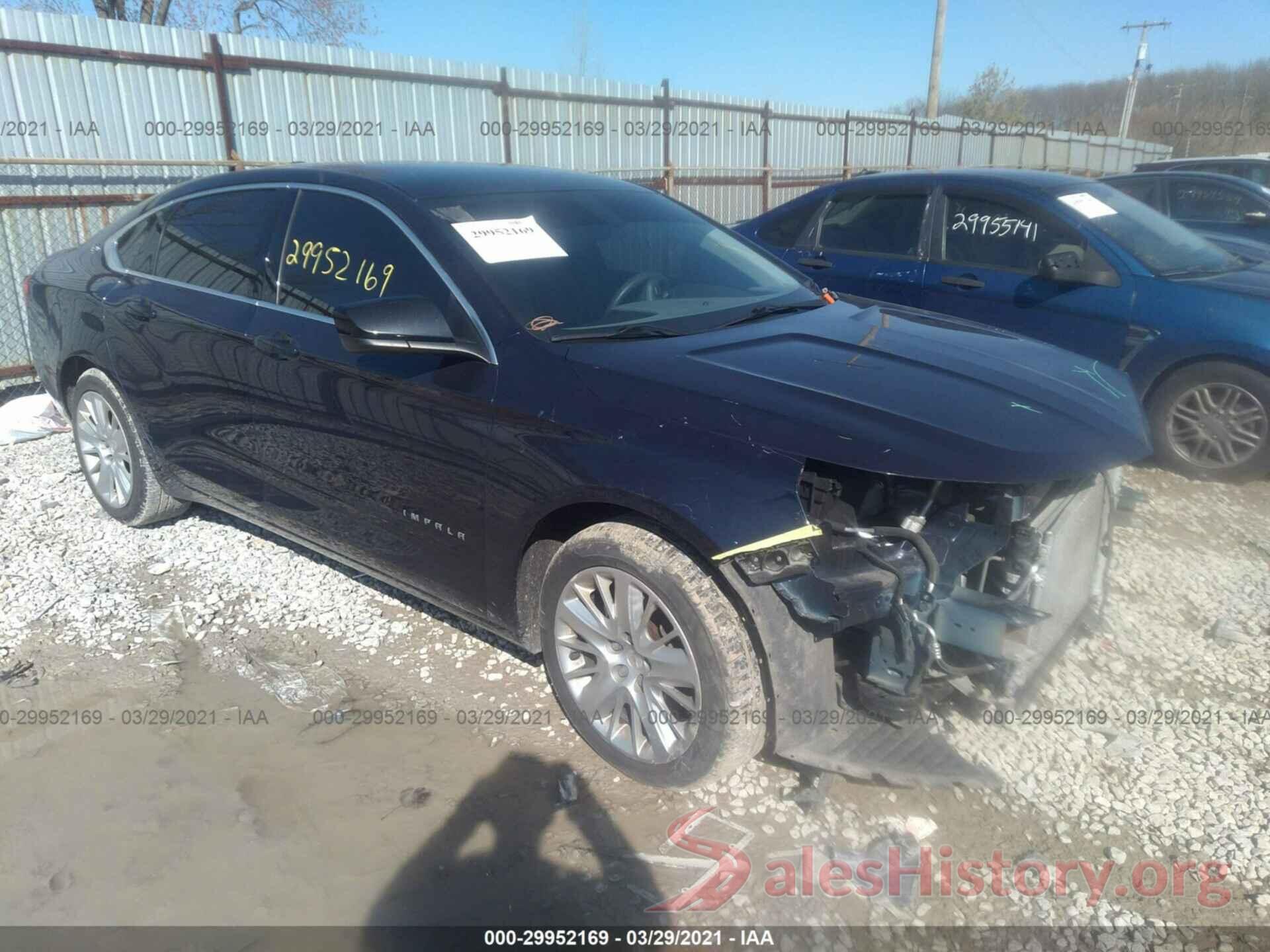 2G11X5SA2H9150043 2017 CHEVROLET IMPALA