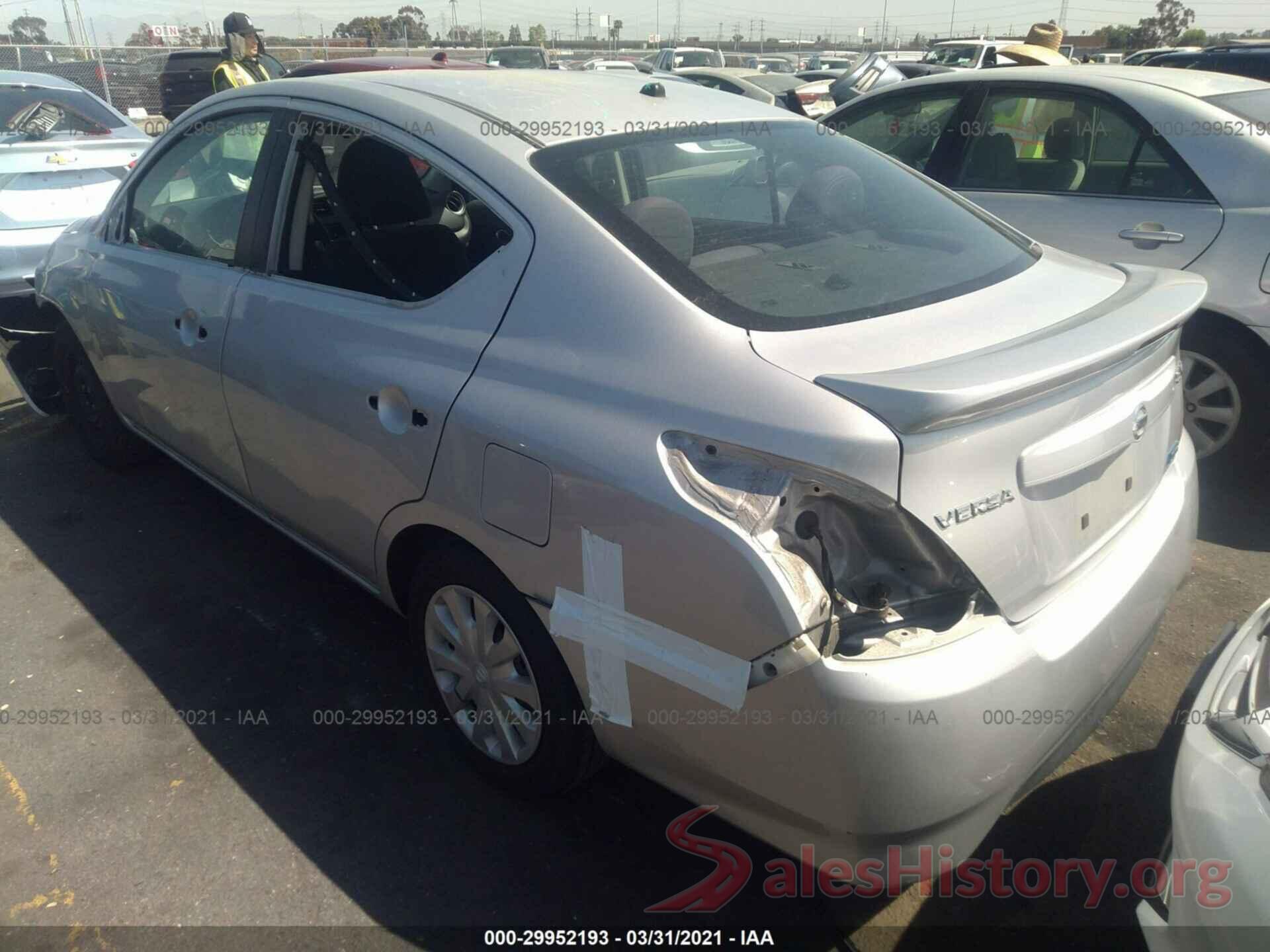 3N1CN7AP5GL811201 2016 NISSAN VERSA