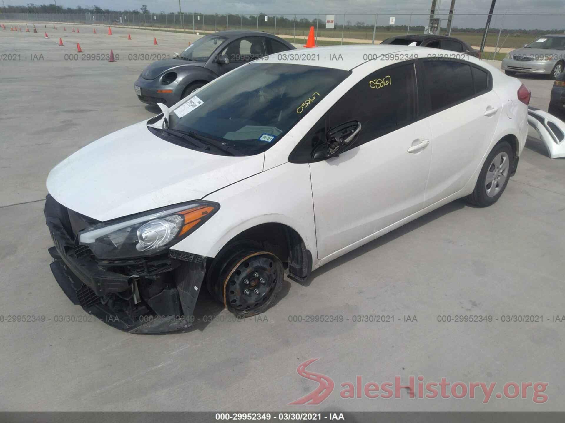 KNAFX4A69G5523267 2016 KIA FORTE