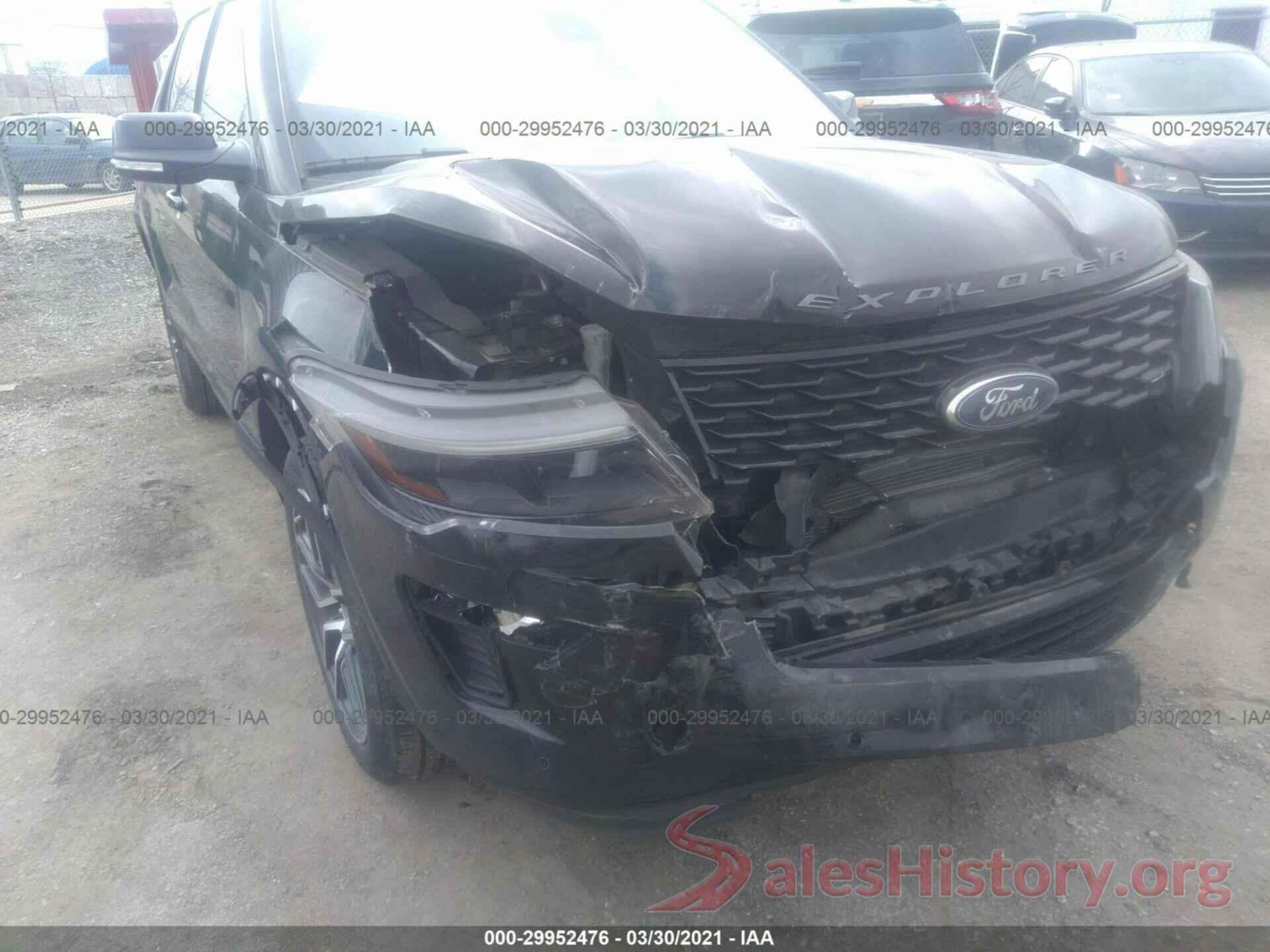 1FM5K8GT1KGA18687 2019 FORD EXPLORER