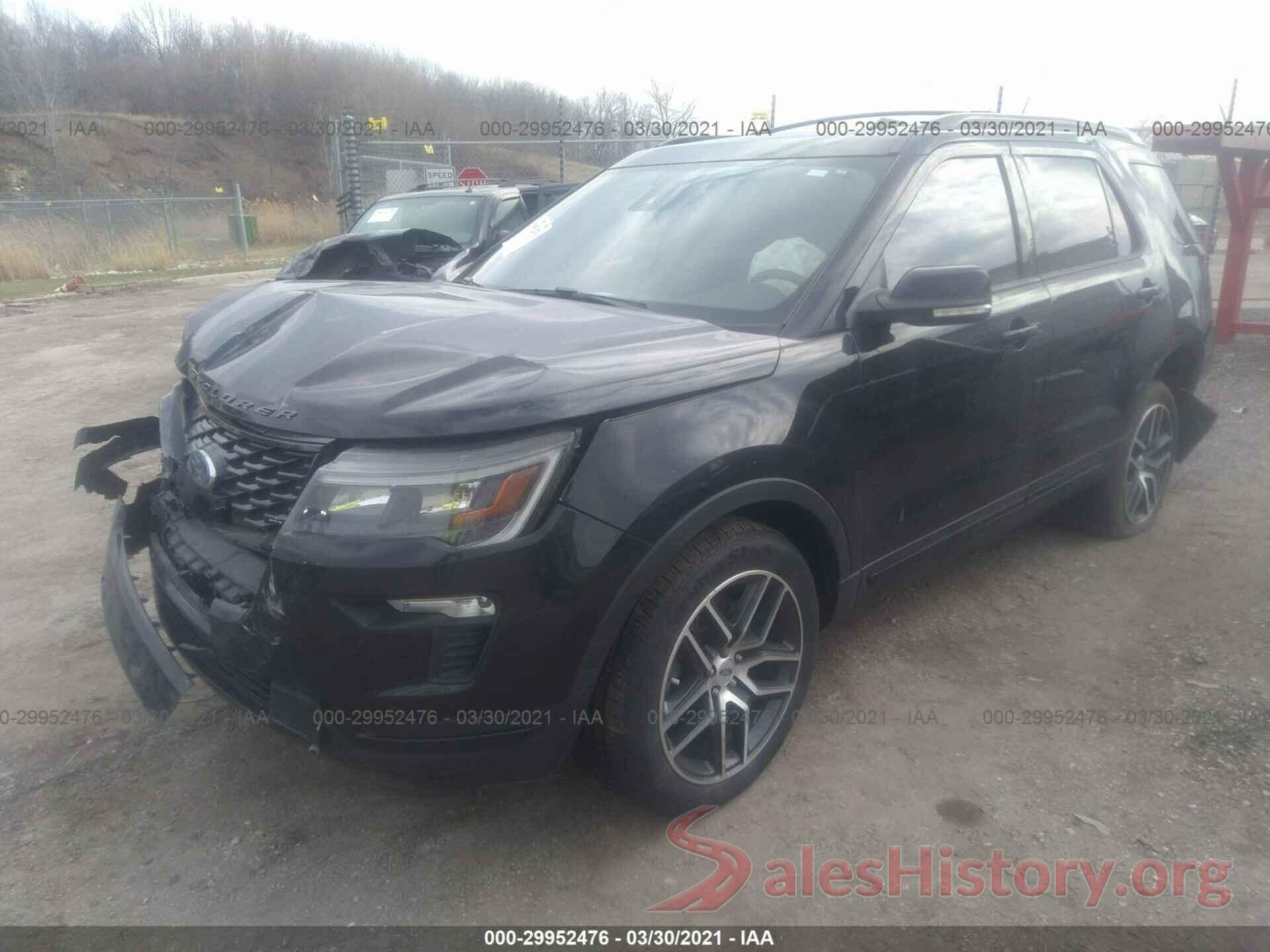 1FM5K8GT1KGA18687 2019 FORD EXPLORER