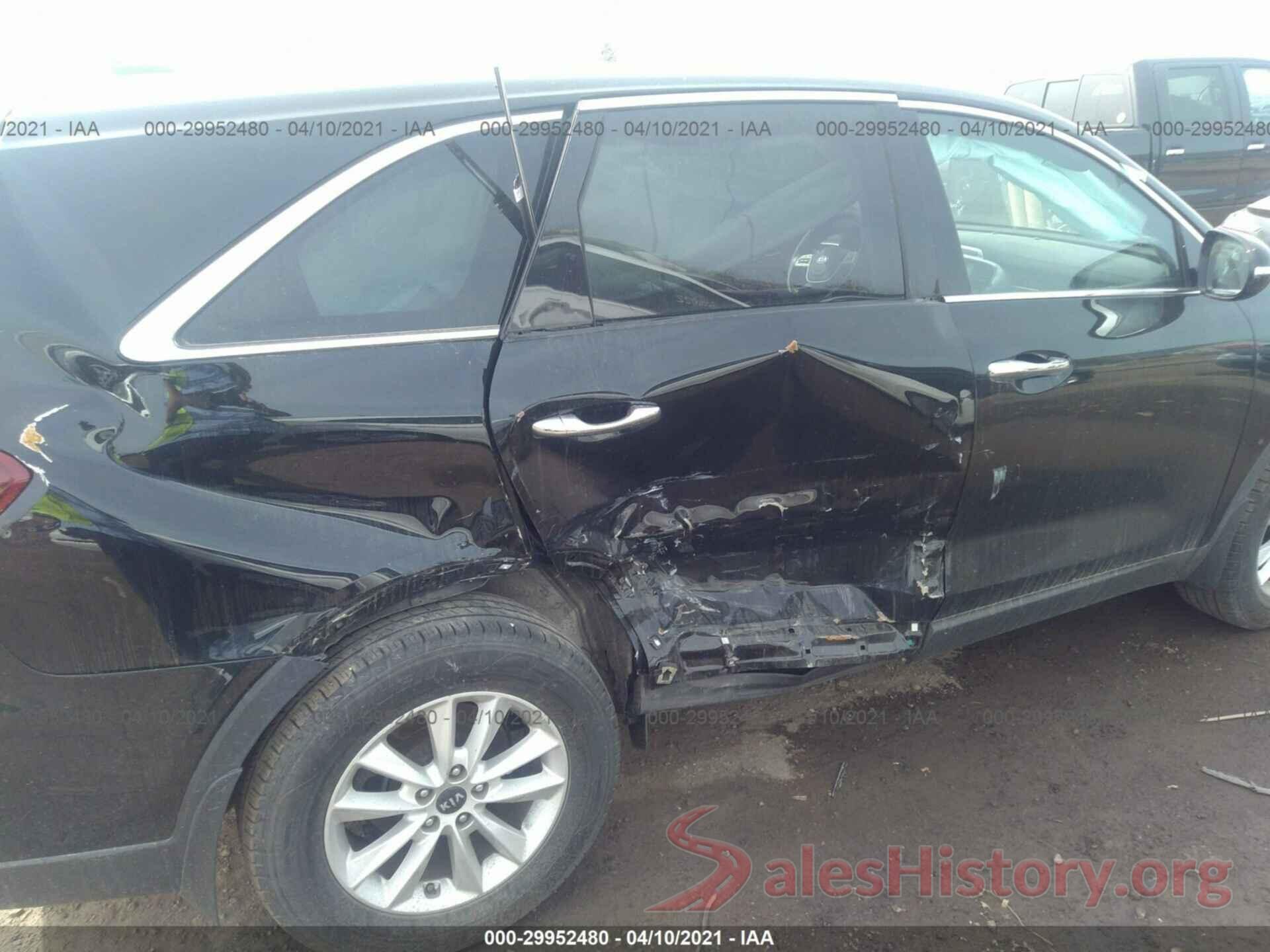 5XYPG4A3XKG537658 2019 KIA SORENTO