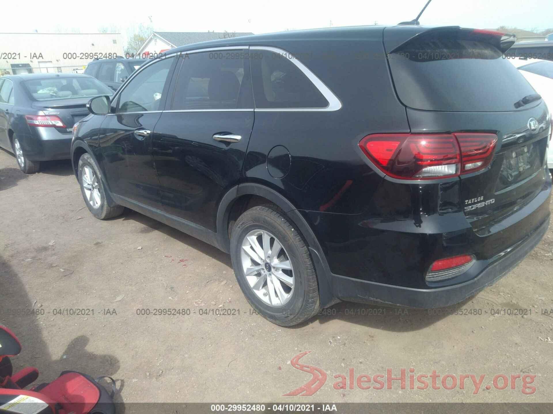 5XYPG4A3XKG537658 2019 KIA SORENTO