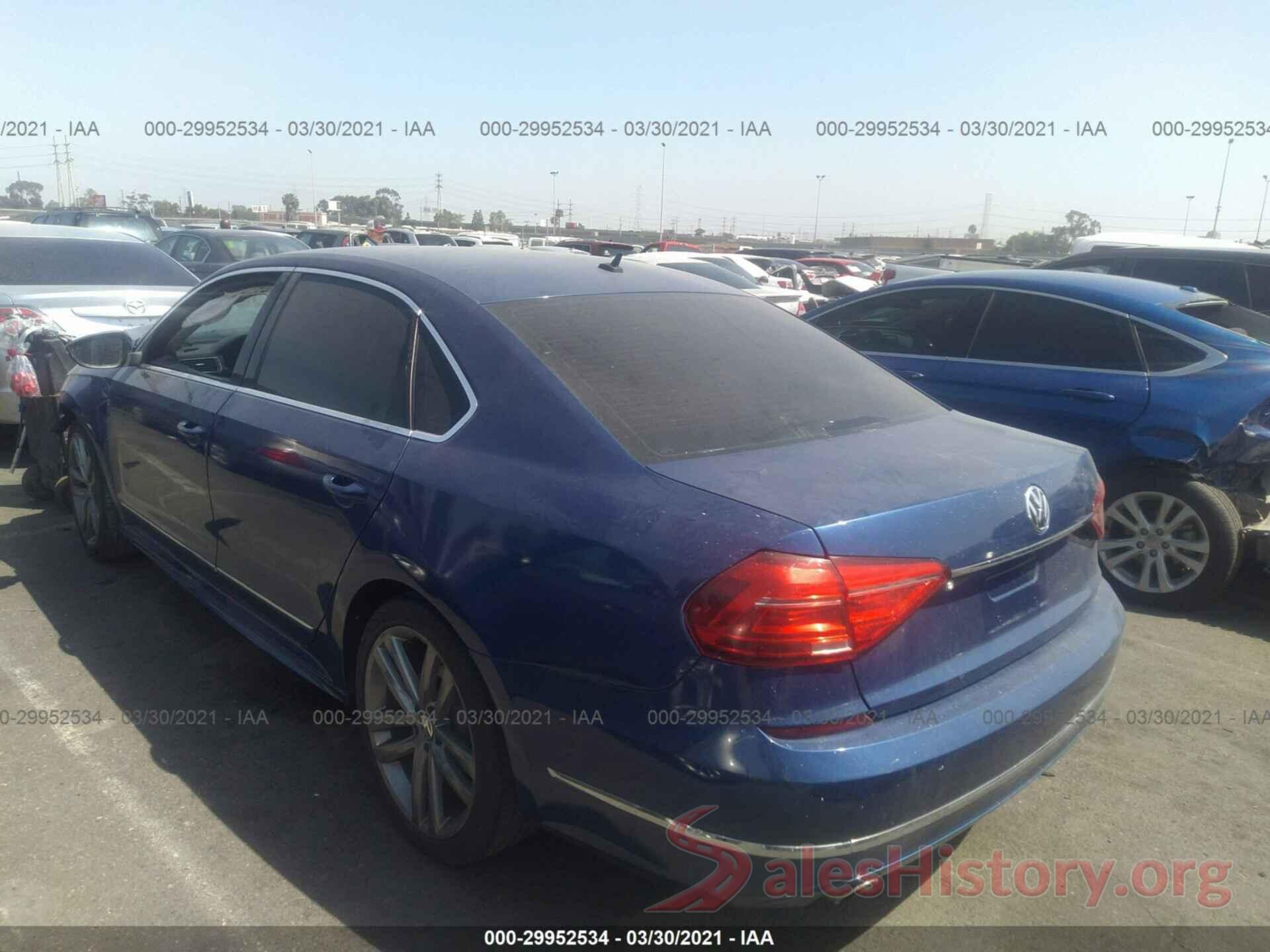 1VWAT7A34GC057465 2016 VOLKSWAGEN PASSAT