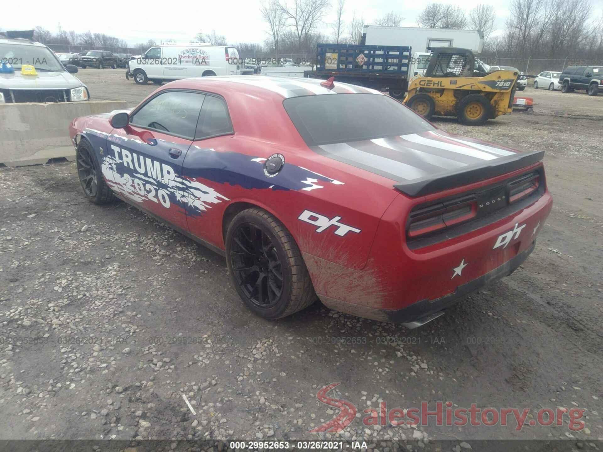 2C3CDZFJ0GH236289 2016 DODGE CHALLENGER