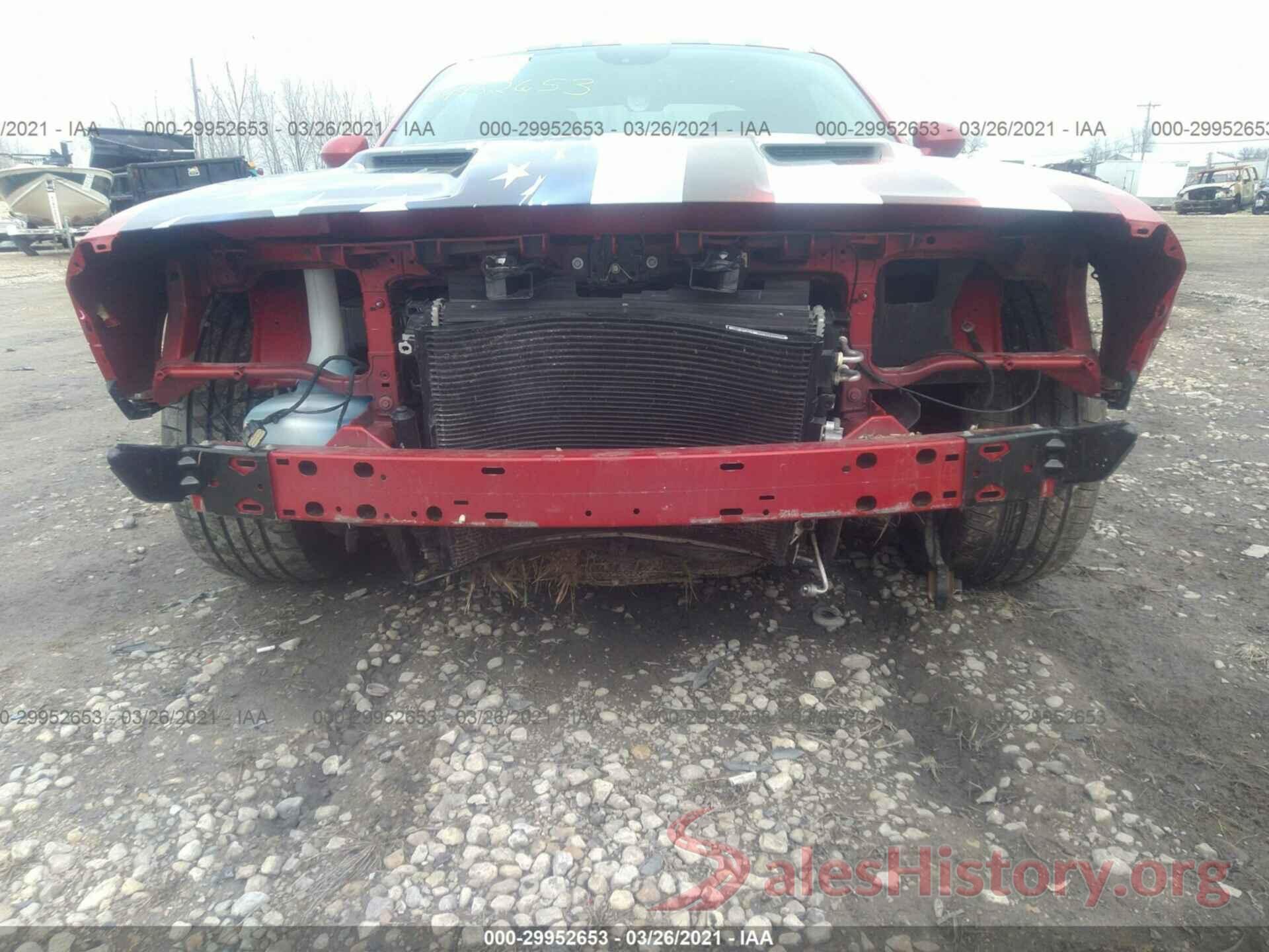 2C3CDZFJ0GH236289 2016 DODGE CHALLENGER