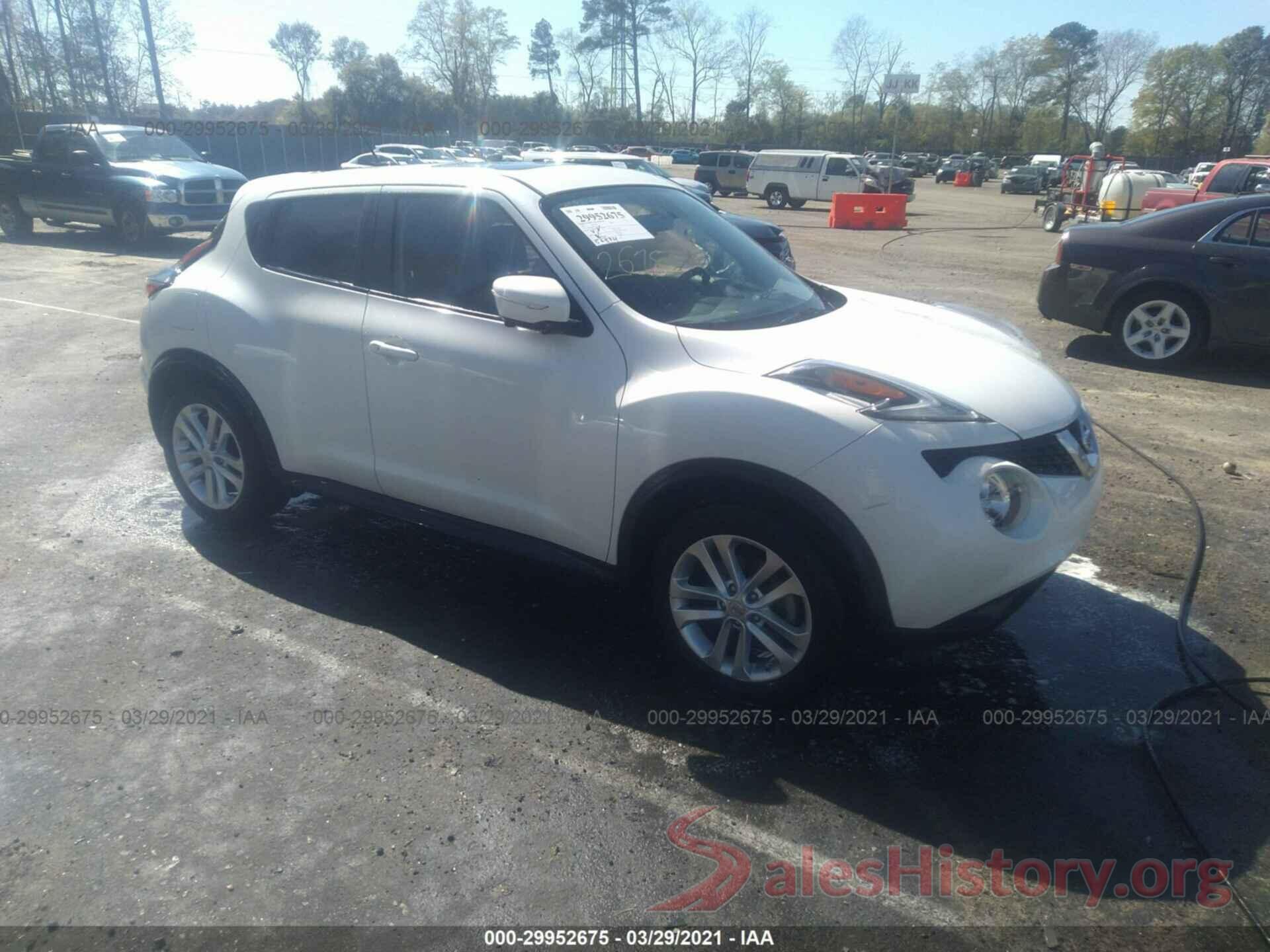 JN8AF5MR0GT608803 2016 NISSAN JUKE