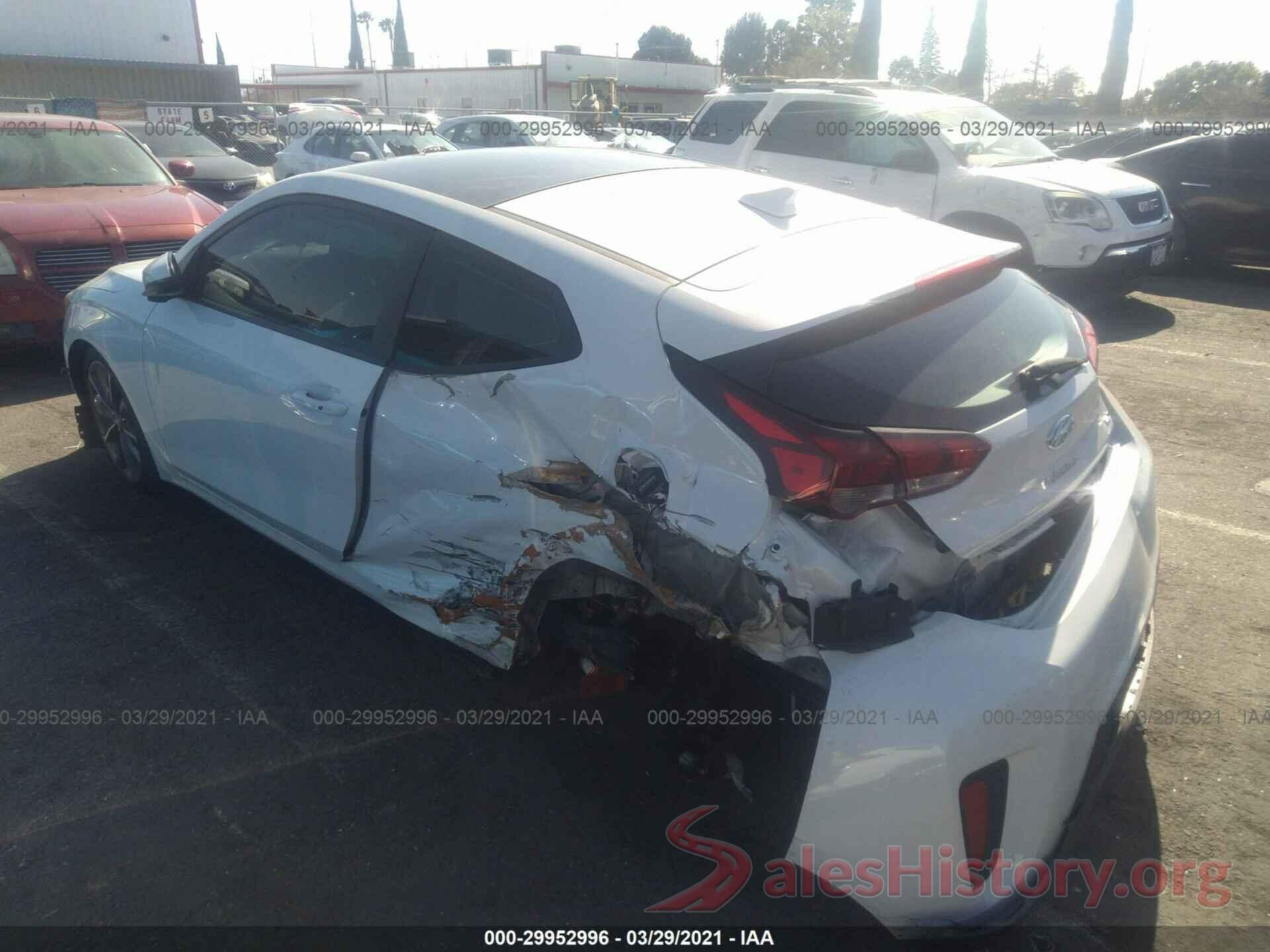 KMHTG6AF5KU010772 2019 HYUNDAI VELOSTER