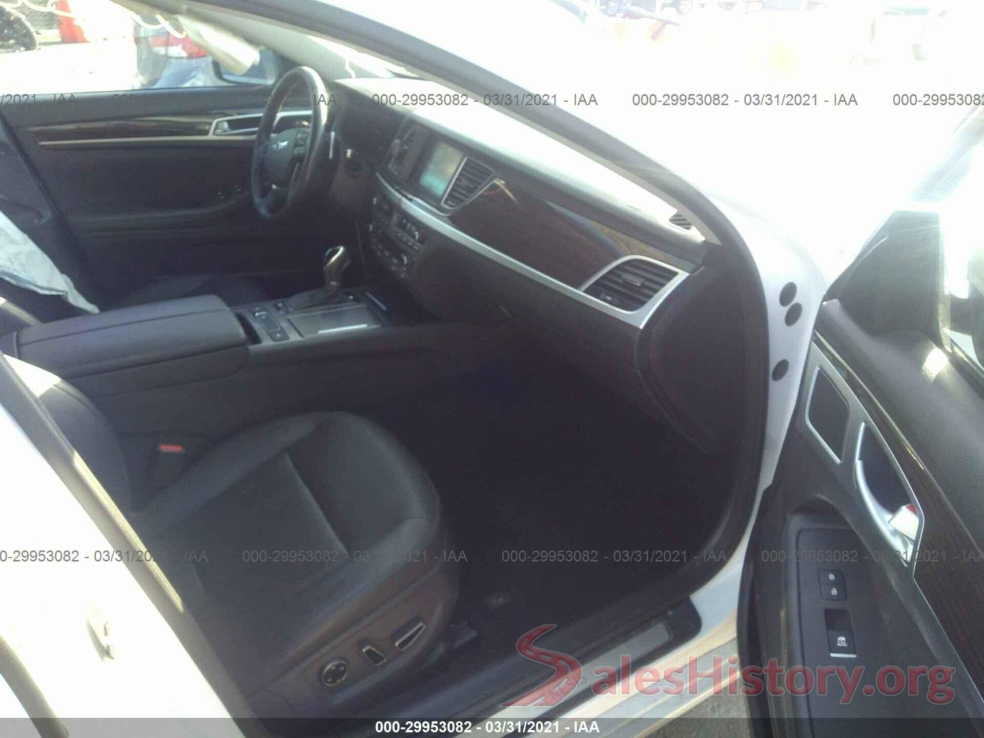 KMHGN4JEXGU111543 2016 HYUNDAI GENESIS