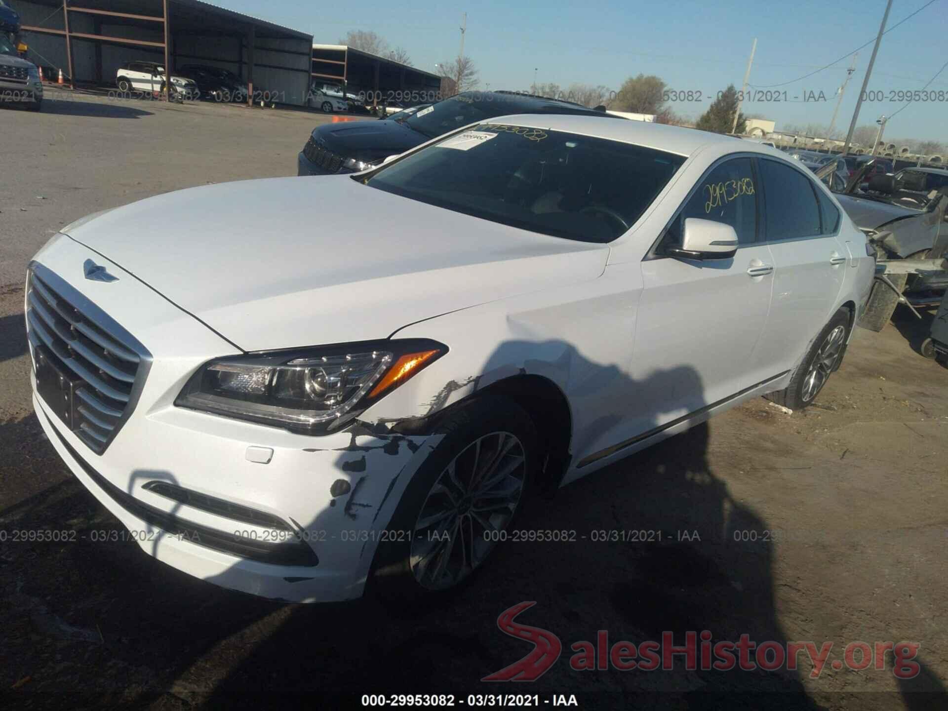 KMHGN4JEXGU111543 2016 HYUNDAI GENESIS