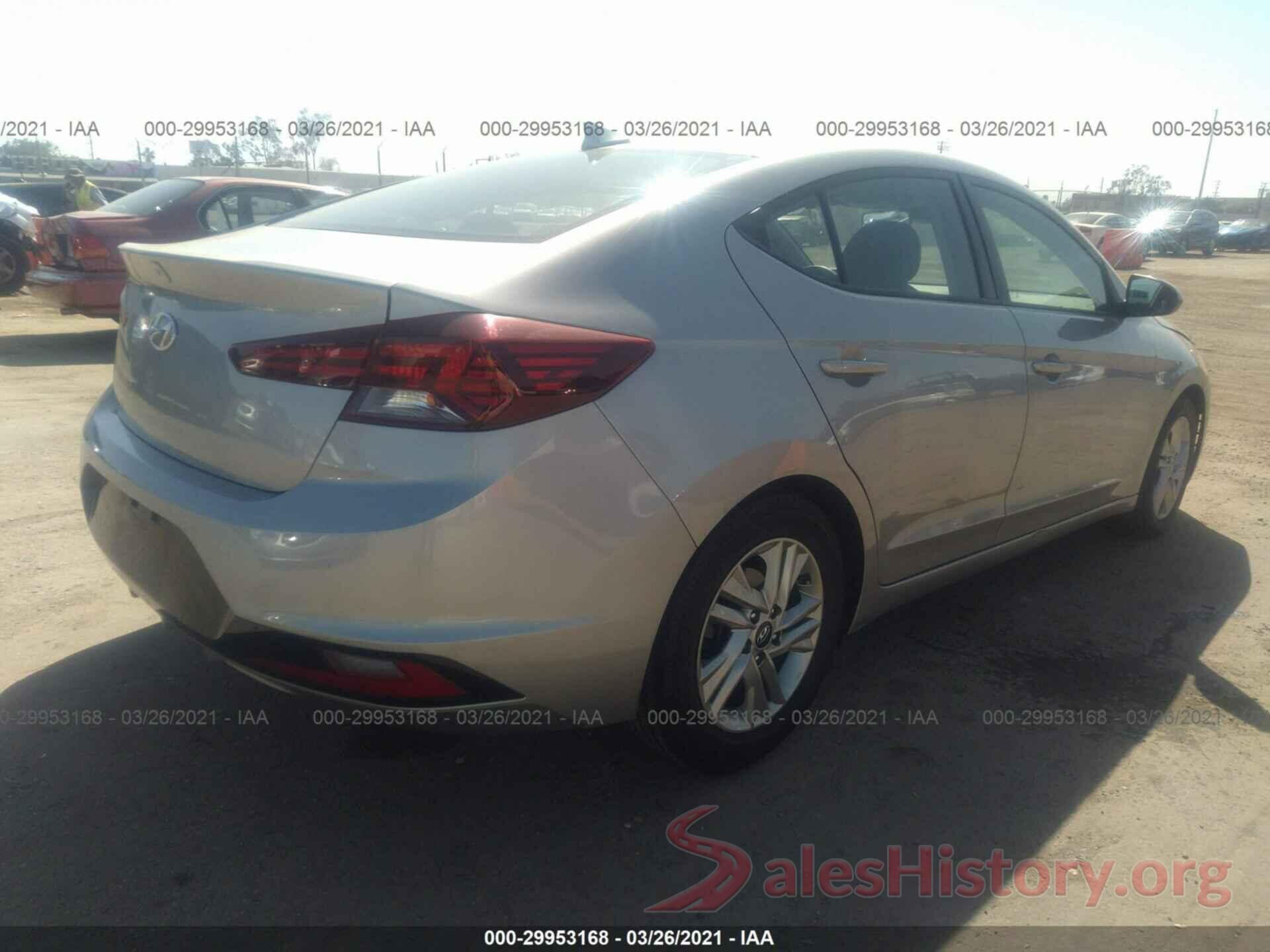 5NPD84LF0LH580598 2020 HYUNDAI ELANTRA