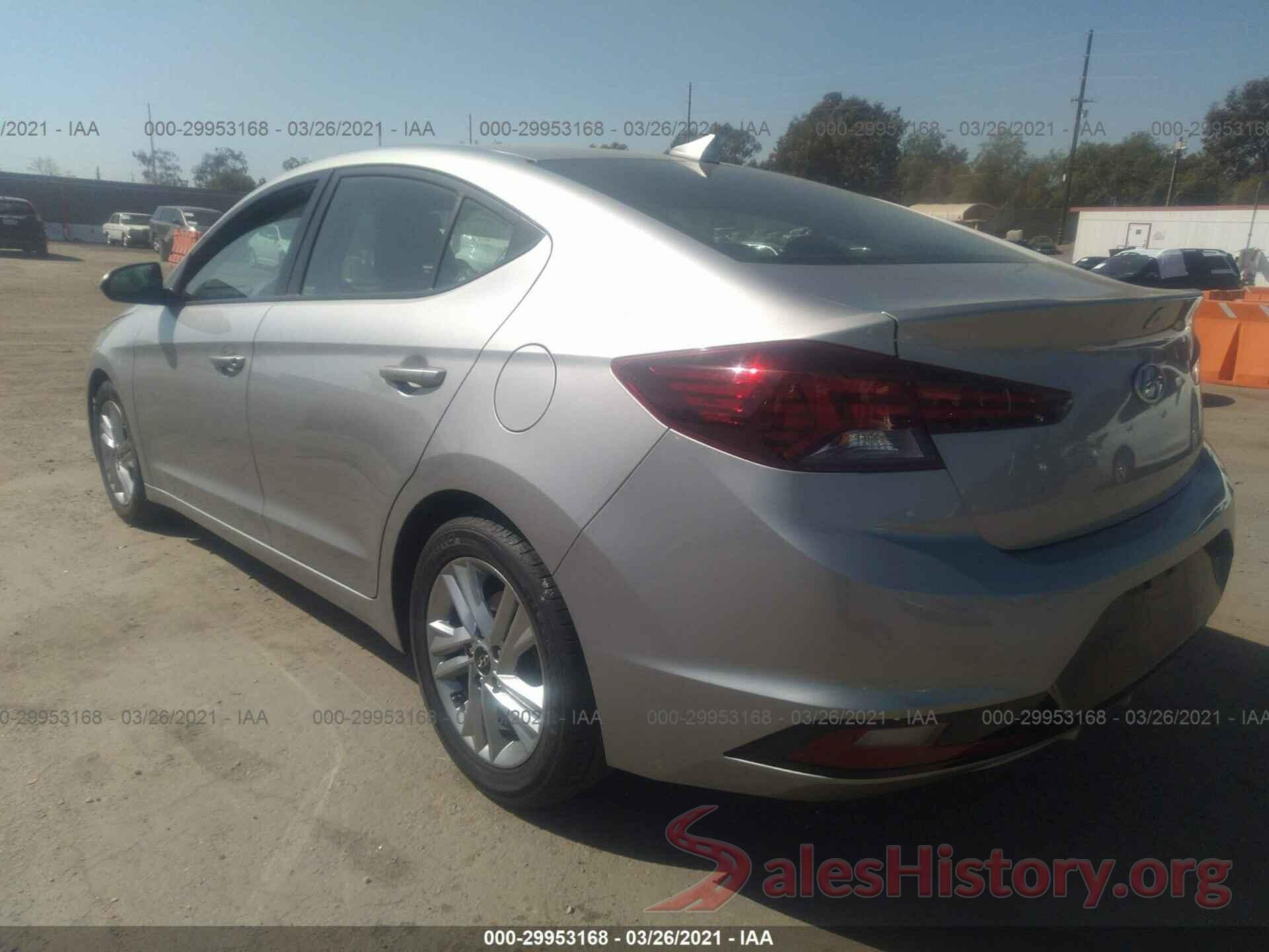 5NPD84LF0LH580598 2020 HYUNDAI ELANTRA