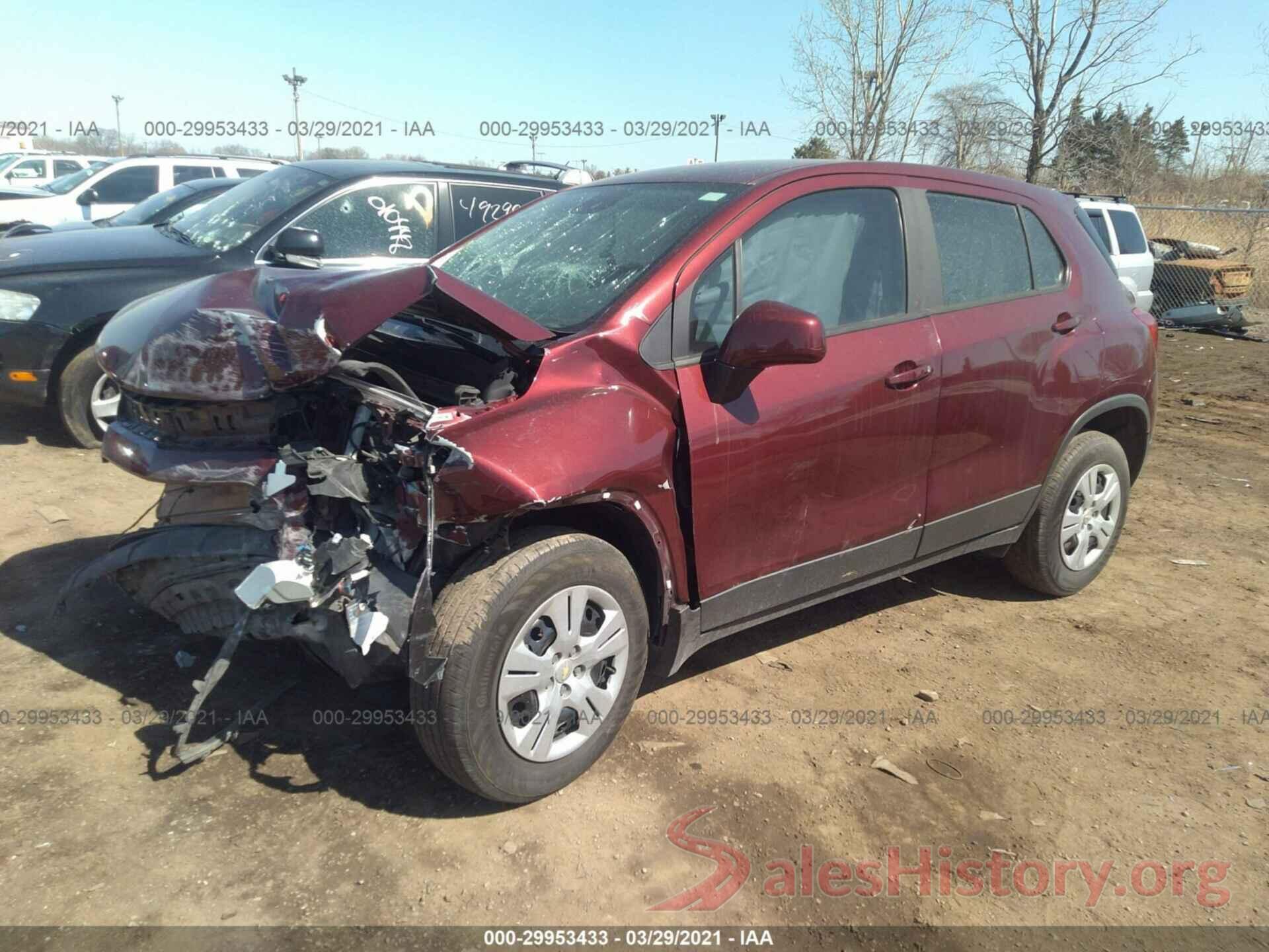 3GNCJKSB0HL151723 2017 CHEVROLET TRAX