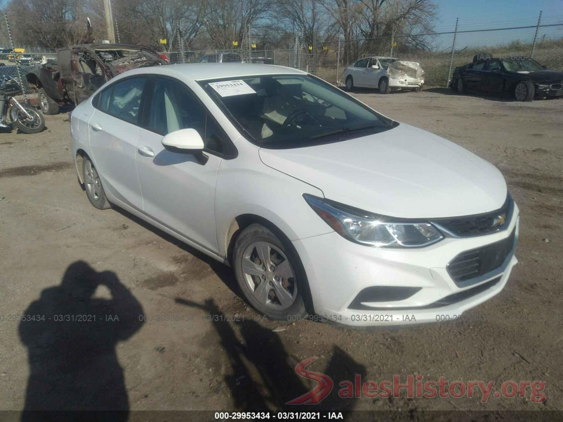 1G1BC5SMXJ7128308 2018 CHEVROLET CRUZE