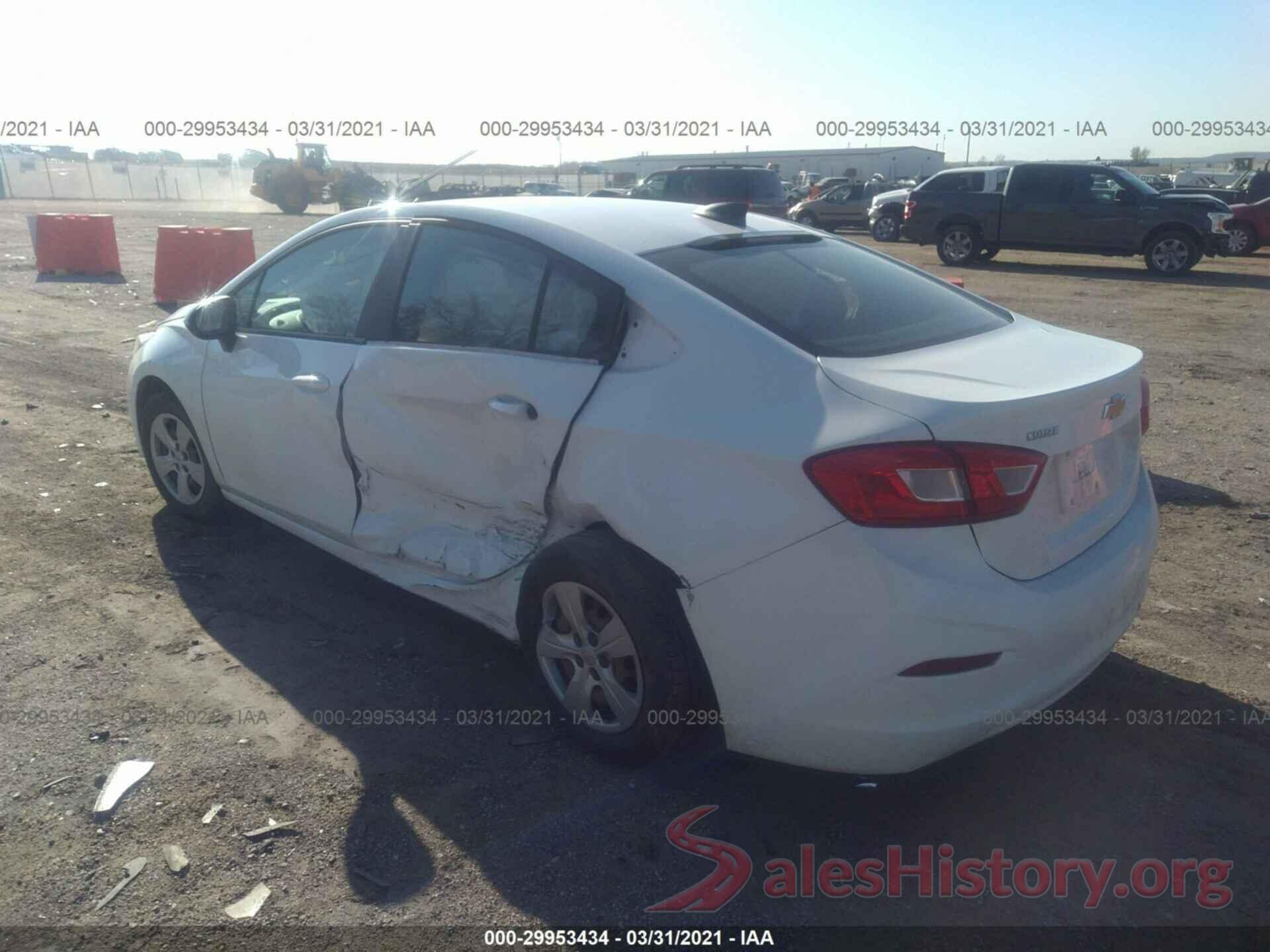 1G1BC5SMXJ7128308 2018 CHEVROLET CRUZE