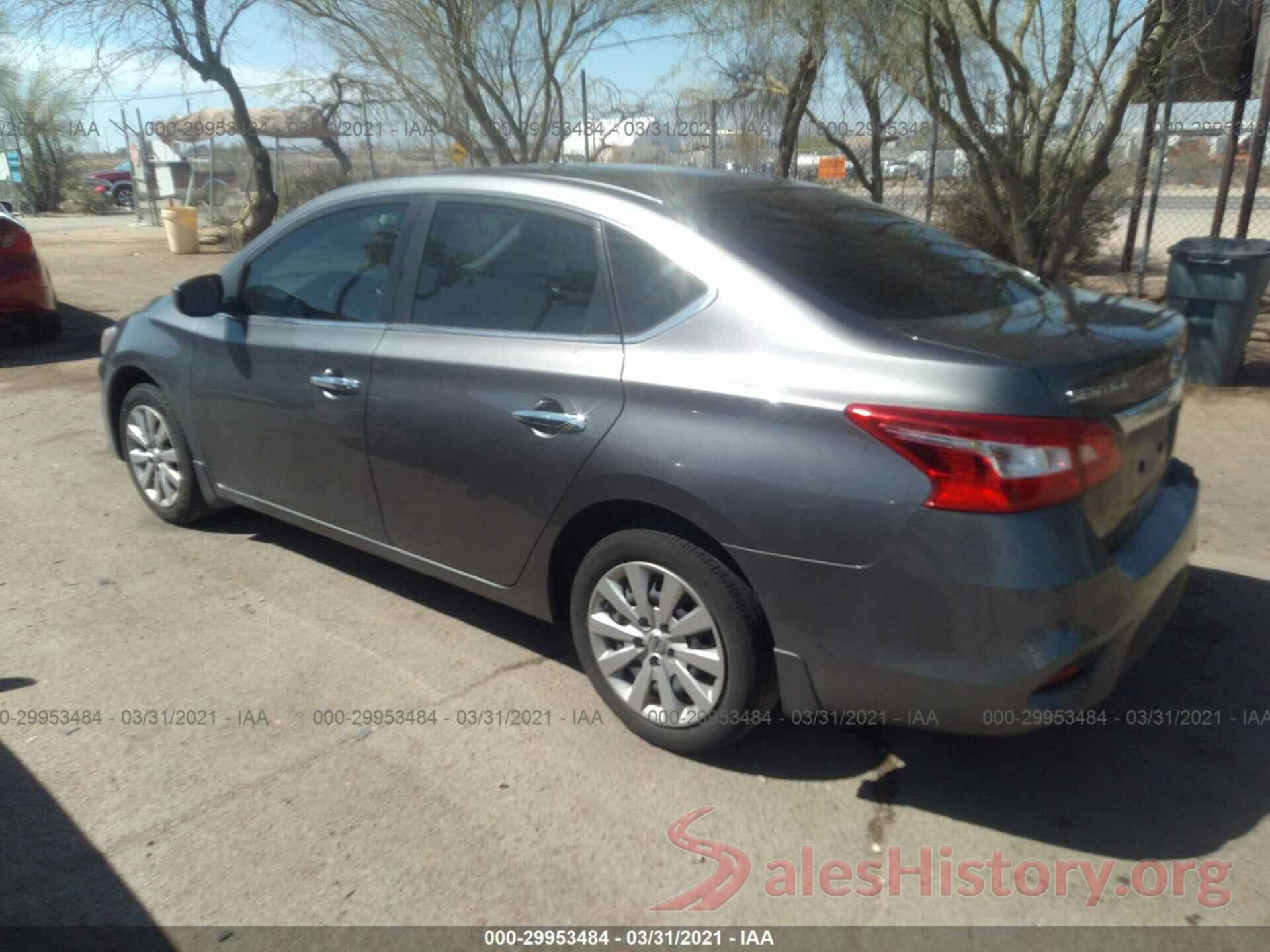 3N1AB7AP8KY390828 2019 NISSAN SENTRA