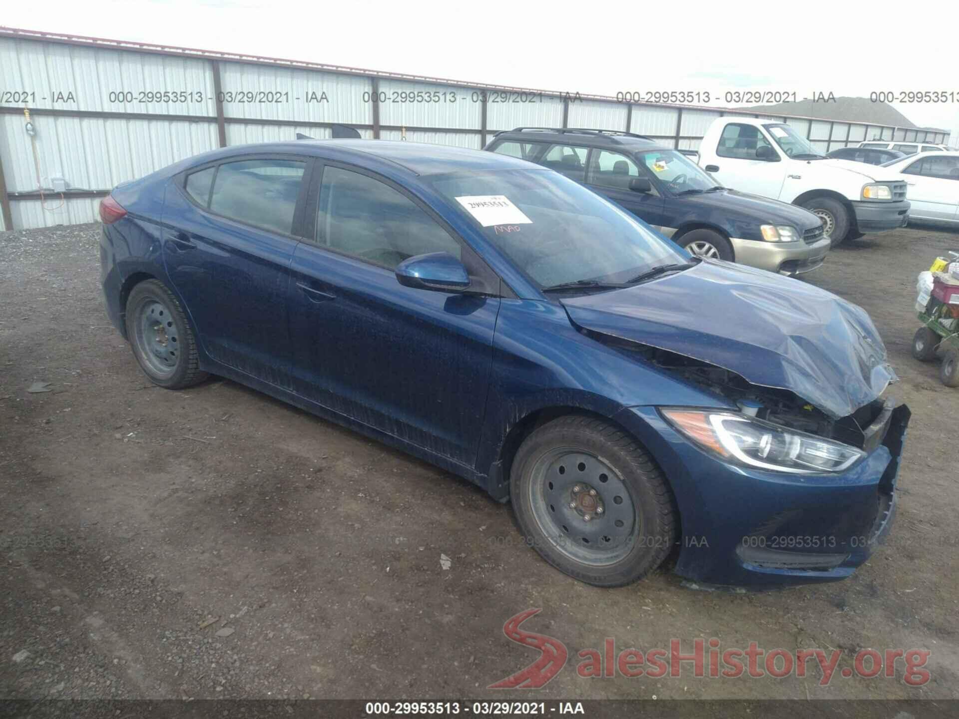 5NPD84LF5HH152663 2017 HYUNDAI ELANTRA