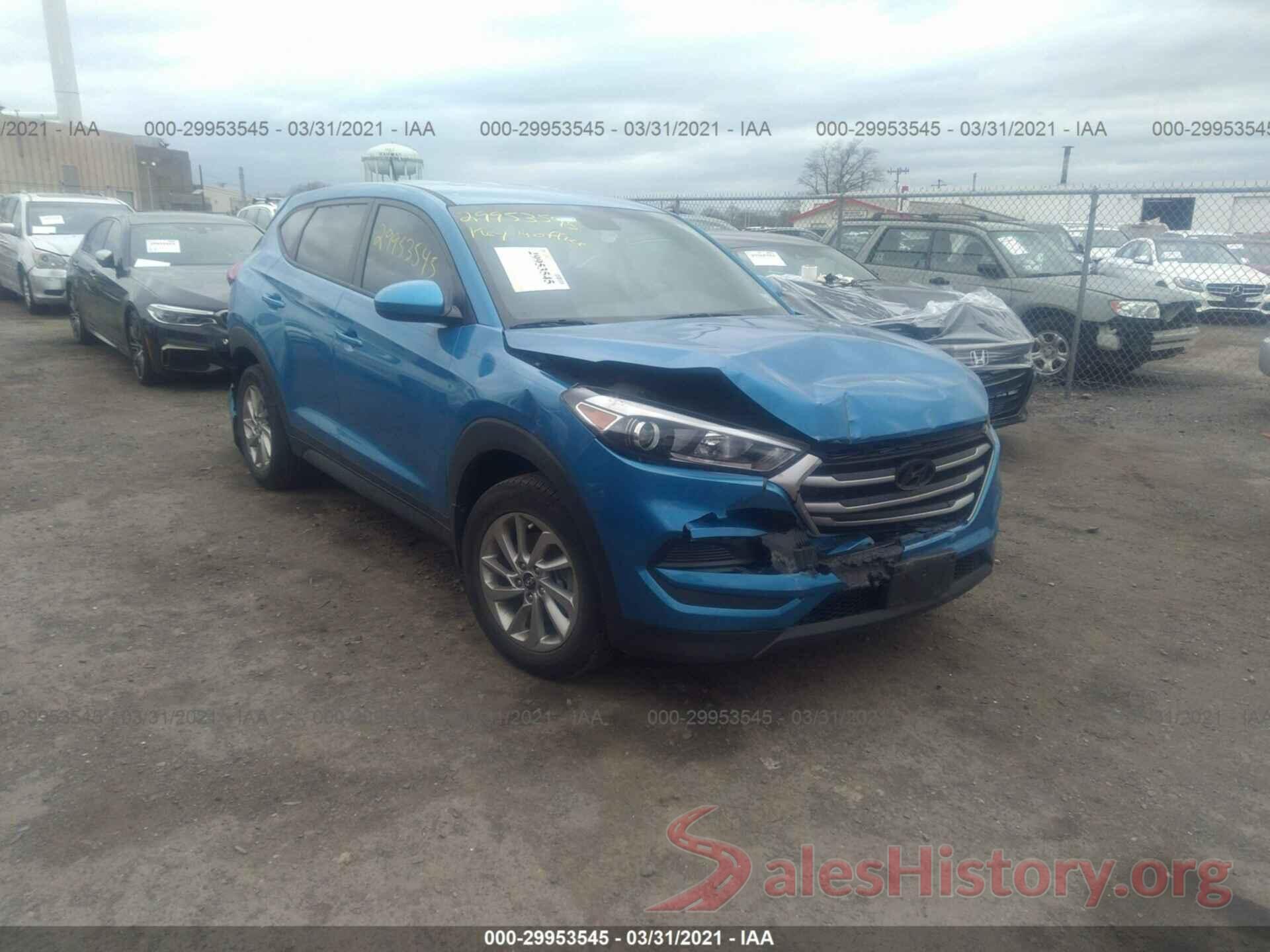 KM8J23A46HU401960 2017 HYUNDAI TUCSON