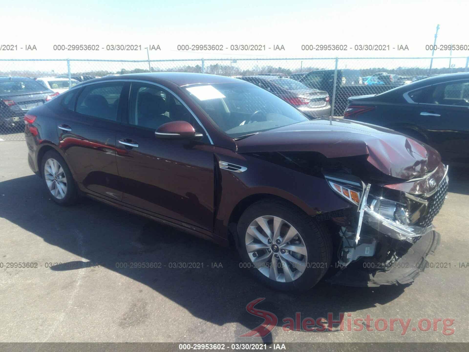 5XXGU4L32JG190609 2018 KIA OPTIMA