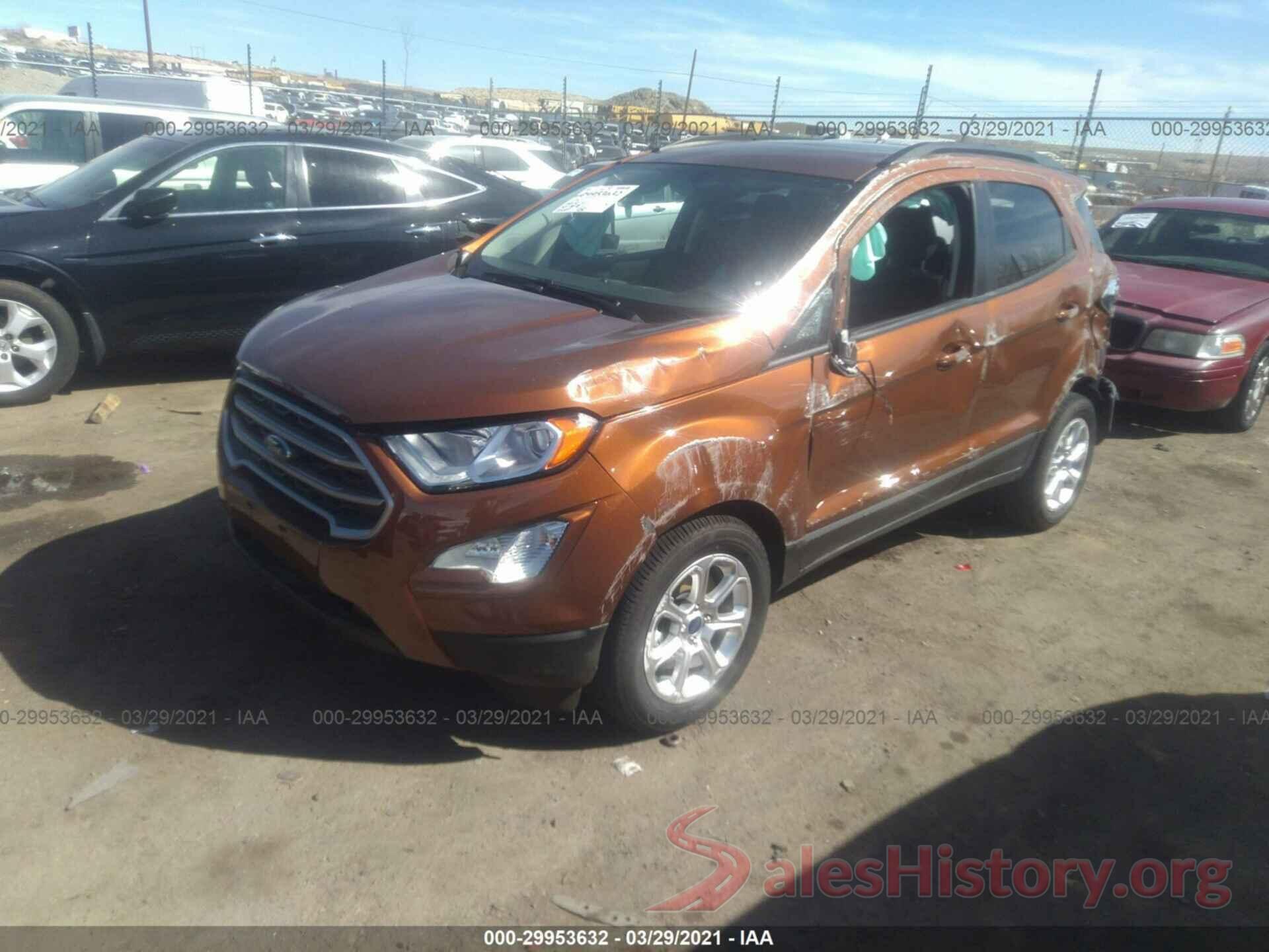 MAJ3S2GE5LC333307 2020 FORD ECOSPORT