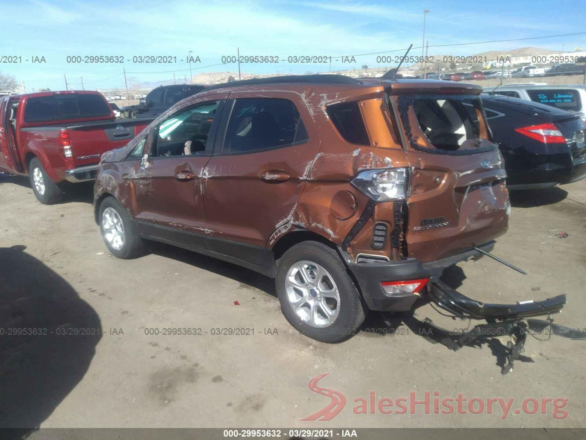 MAJ3S2GE5LC333307 2020 FORD ECOSPORT