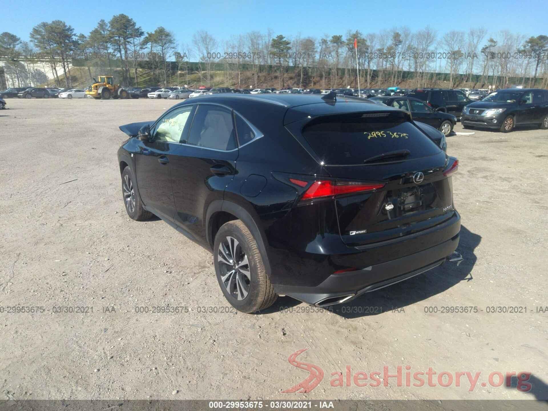 JTJSARDZ4L2232643 2020 LEXUS NX