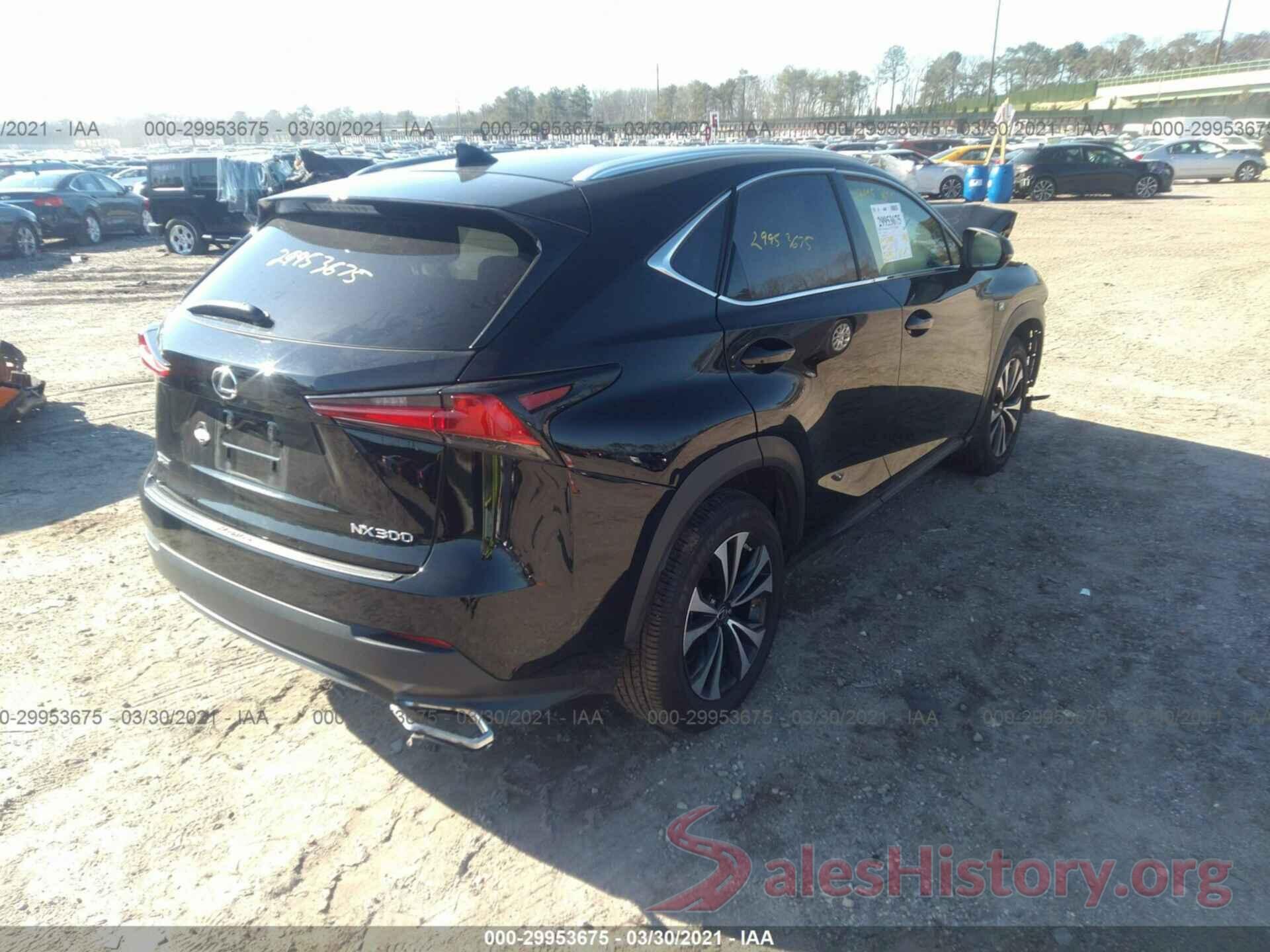 JTJSARDZ4L2232643 2020 LEXUS NX