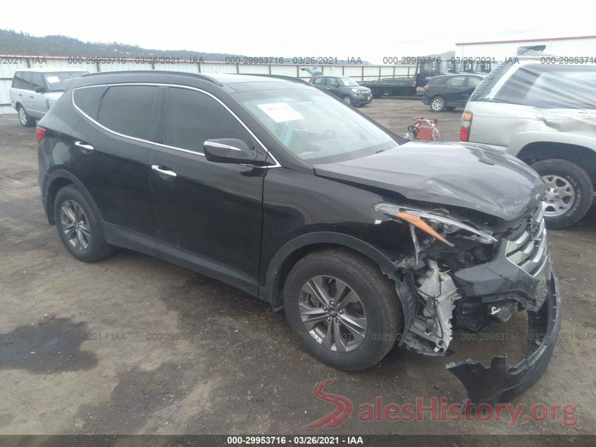 5XYZU3LB6GG364664 2016 HYUNDAI SANTA FE SPORT