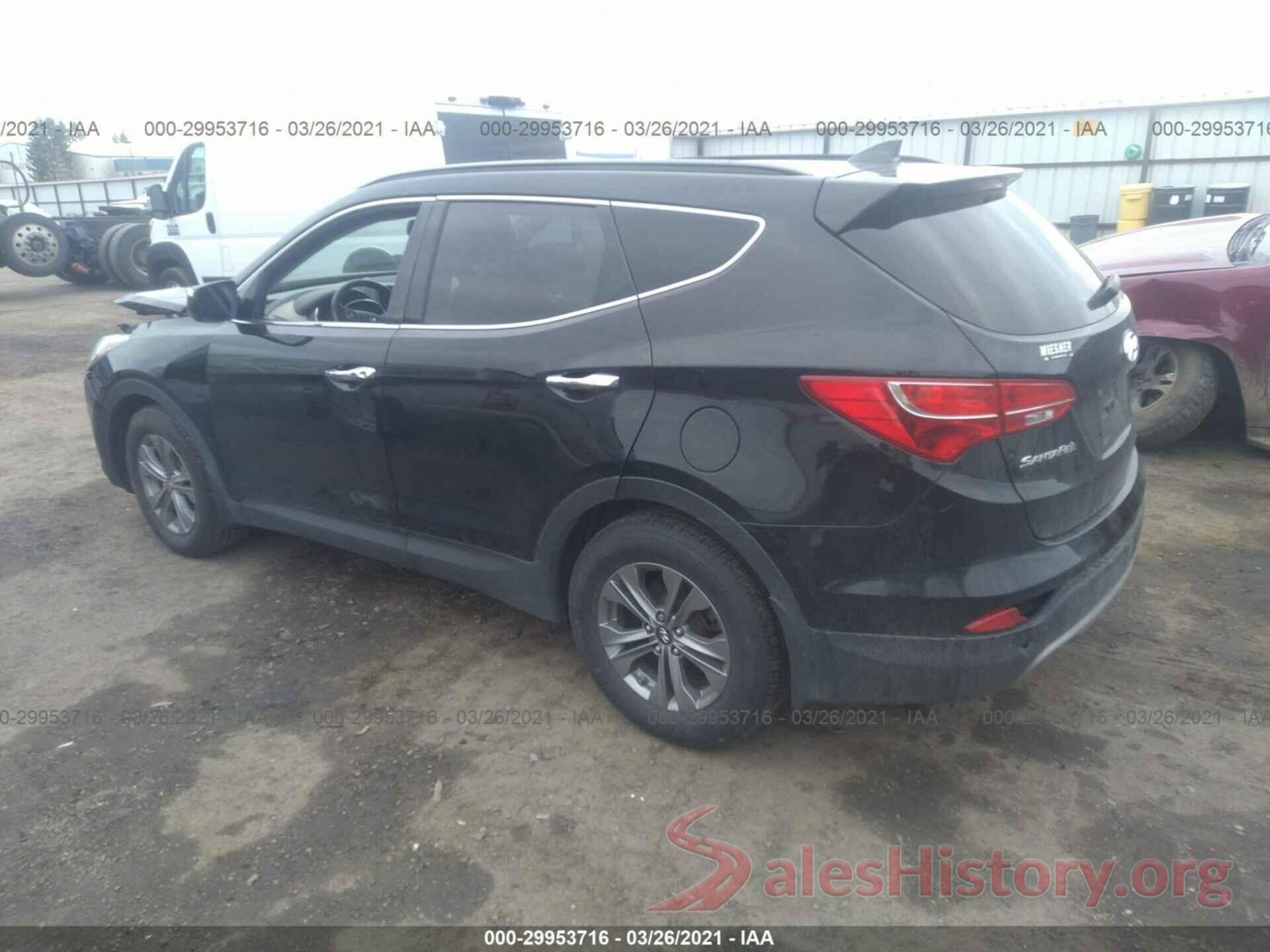 5XYZU3LB6GG364664 2016 HYUNDAI SANTA FE SPORT