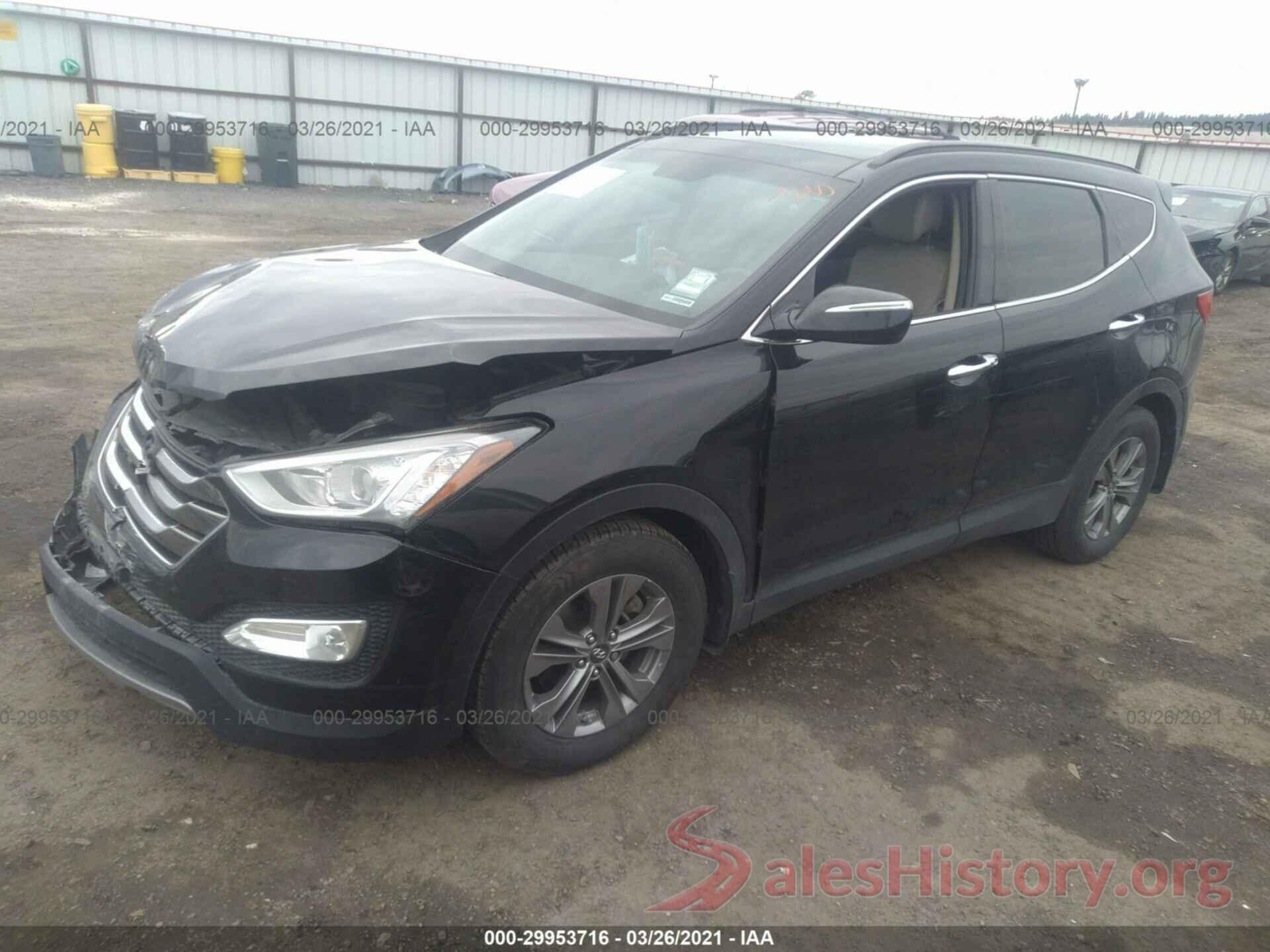 5XYZU3LB6GG364664 2016 HYUNDAI SANTA FE SPORT