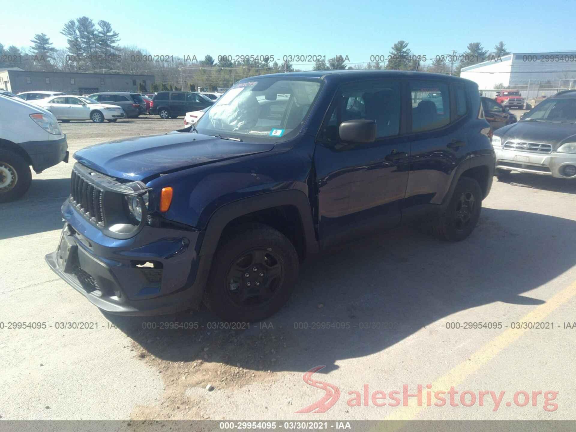 ZACNJBAB3LPL22223 2020 JEEP RENEGADE