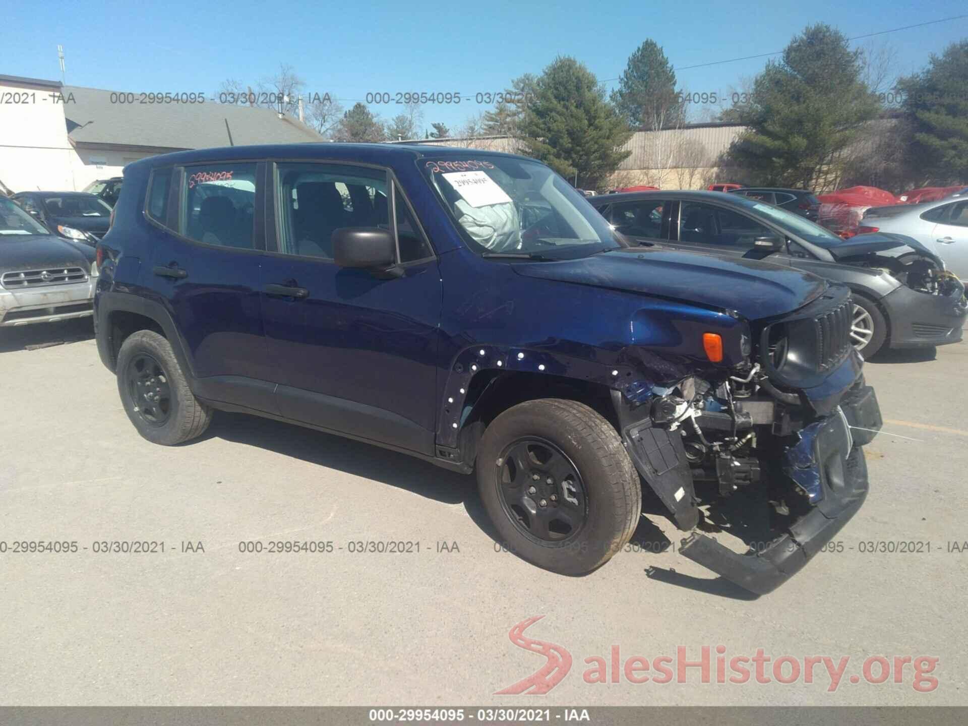 ZACNJBAB3LPL22223 2020 JEEP RENEGADE