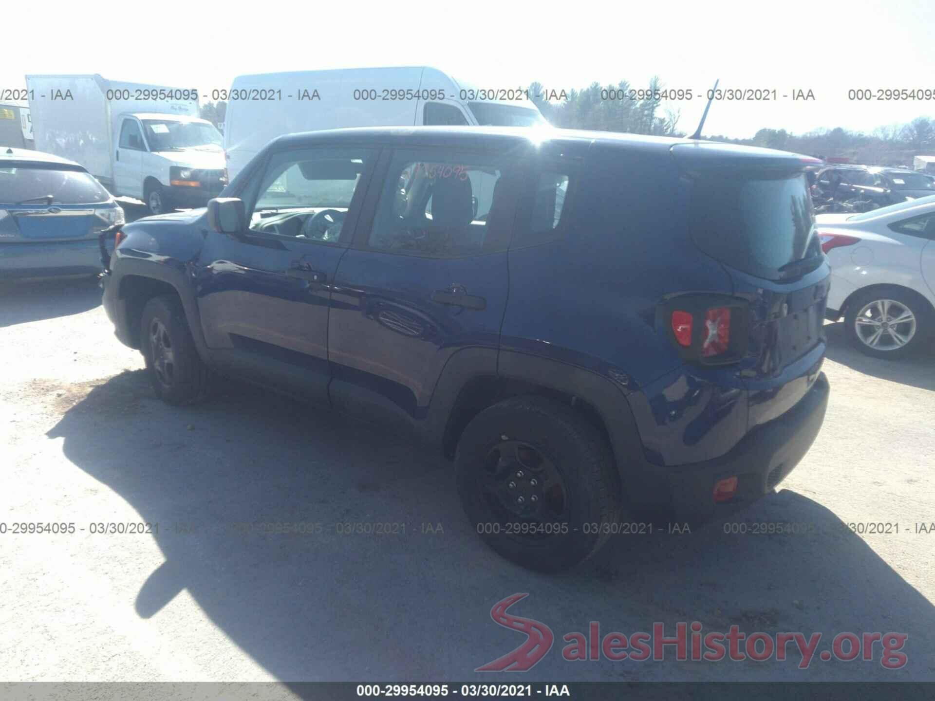 ZACNJBAB3LPL22223 2020 JEEP RENEGADE