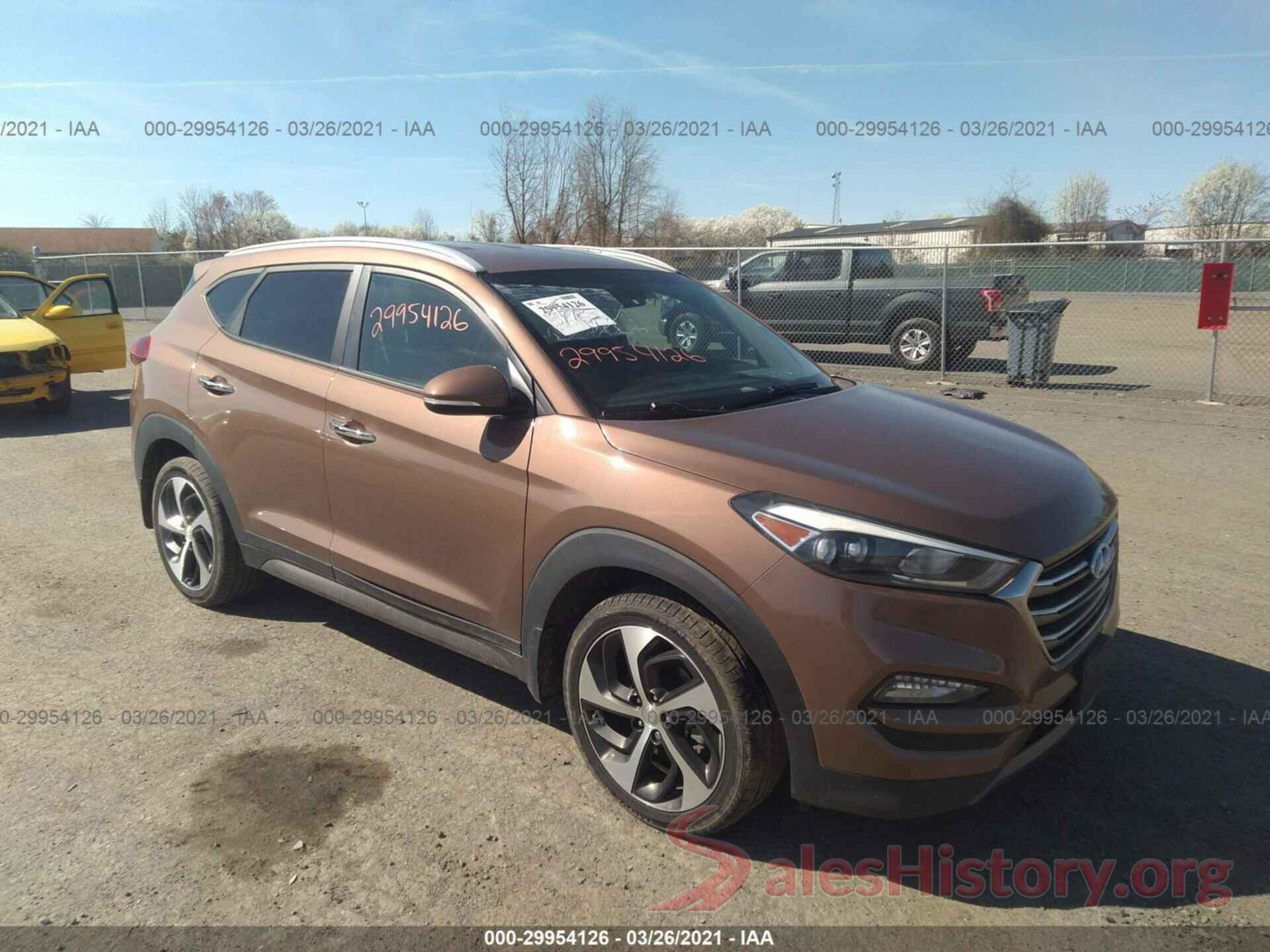 KM8J3CA22GU243787 2016 HYUNDAI TUCSON