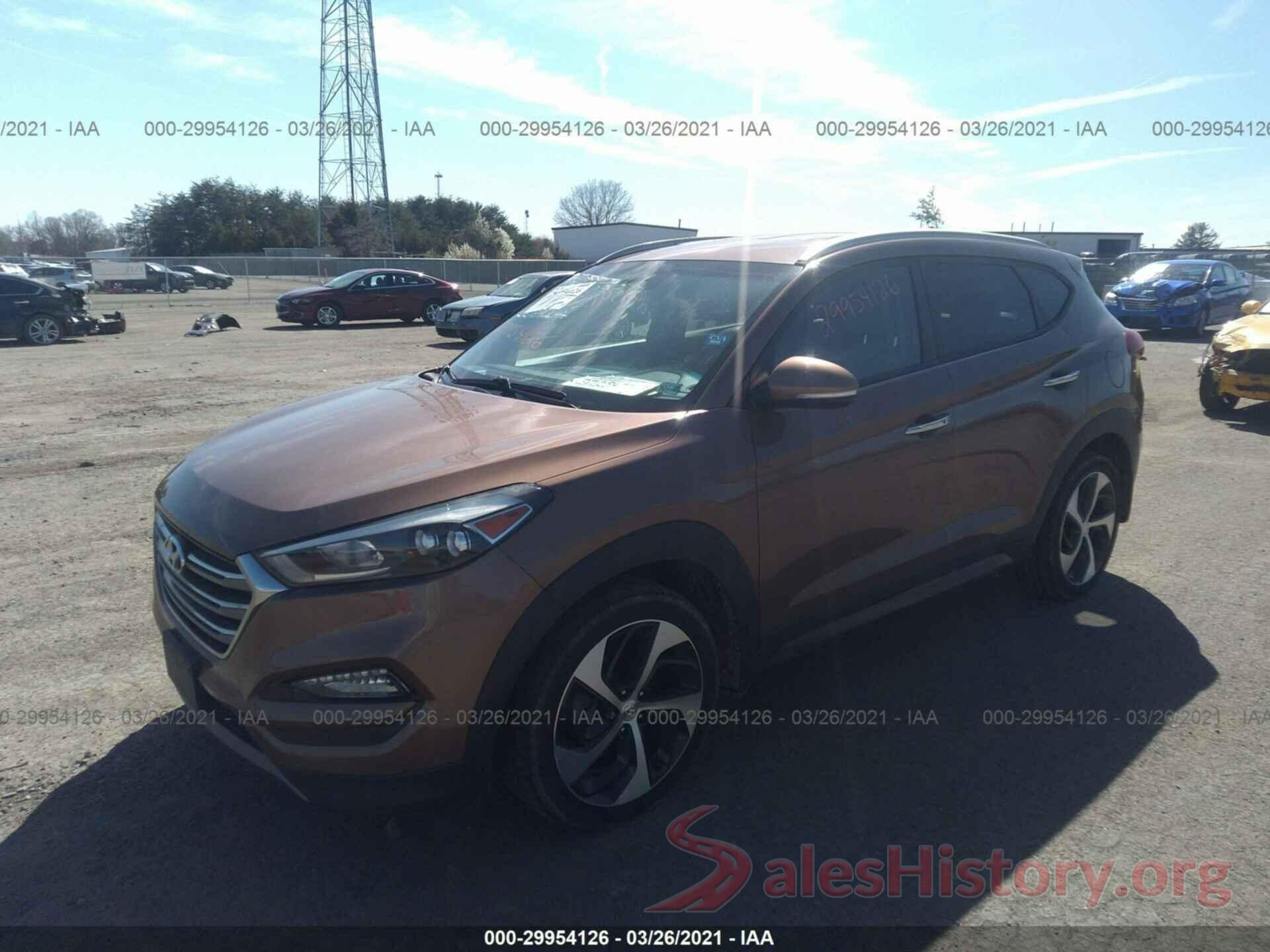 KM8J3CA22GU243787 2016 HYUNDAI TUCSON