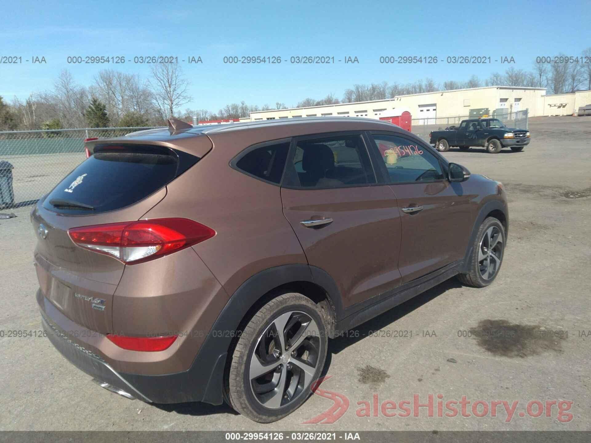 KM8J3CA22GU243787 2016 HYUNDAI TUCSON