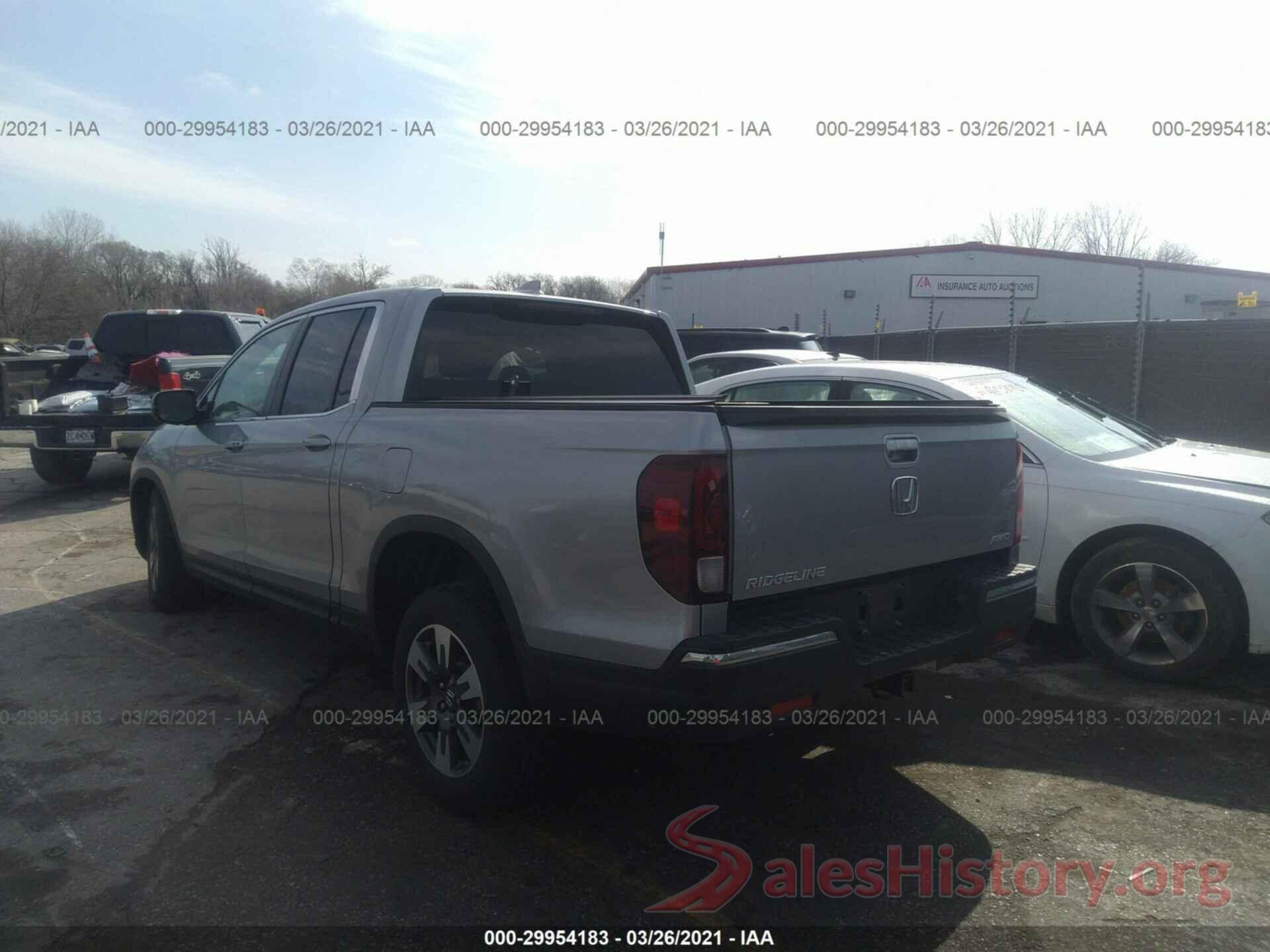 5FPYK3F62HB008485 2017 HONDA RIDGELINE