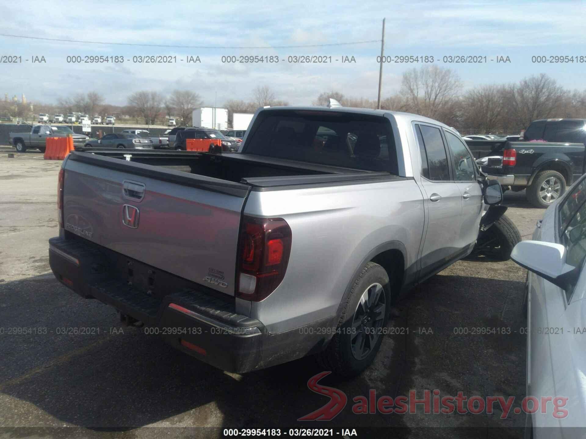 5FPYK3F62HB008485 2017 HONDA RIDGELINE