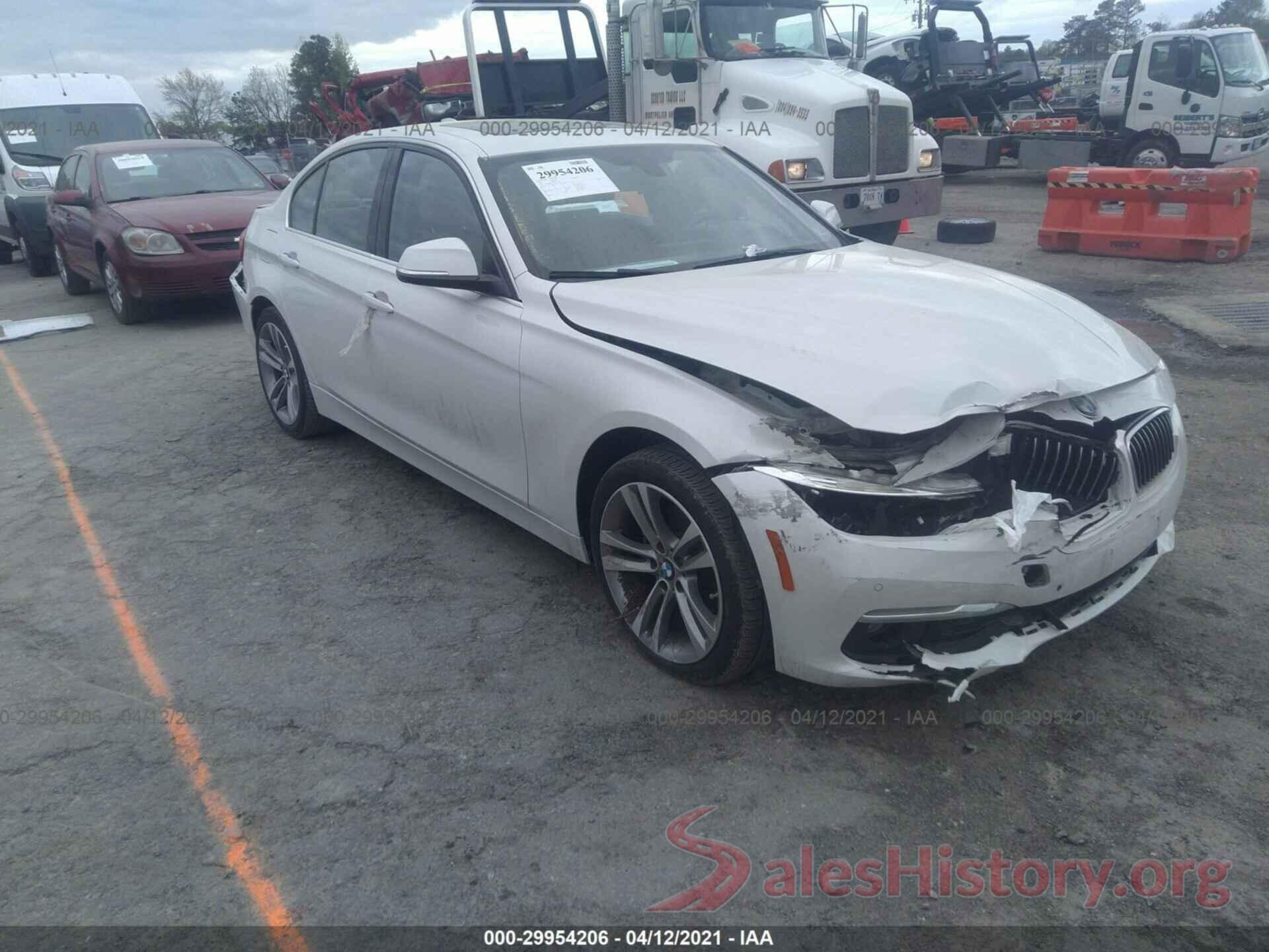 WBA8B9G37HNU52041 2017 BMW 3 SERIES