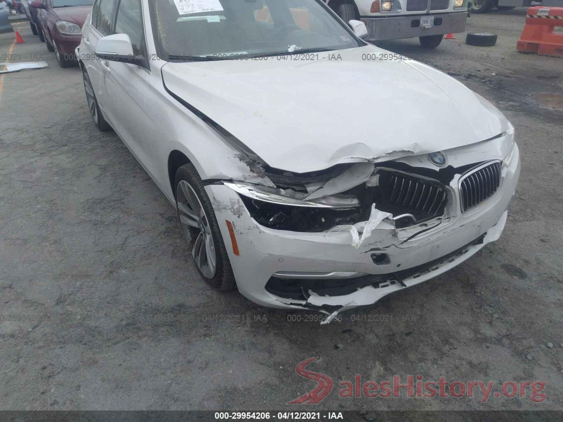 WBA8B9G37HNU52041 2017 BMW 3 SERIES