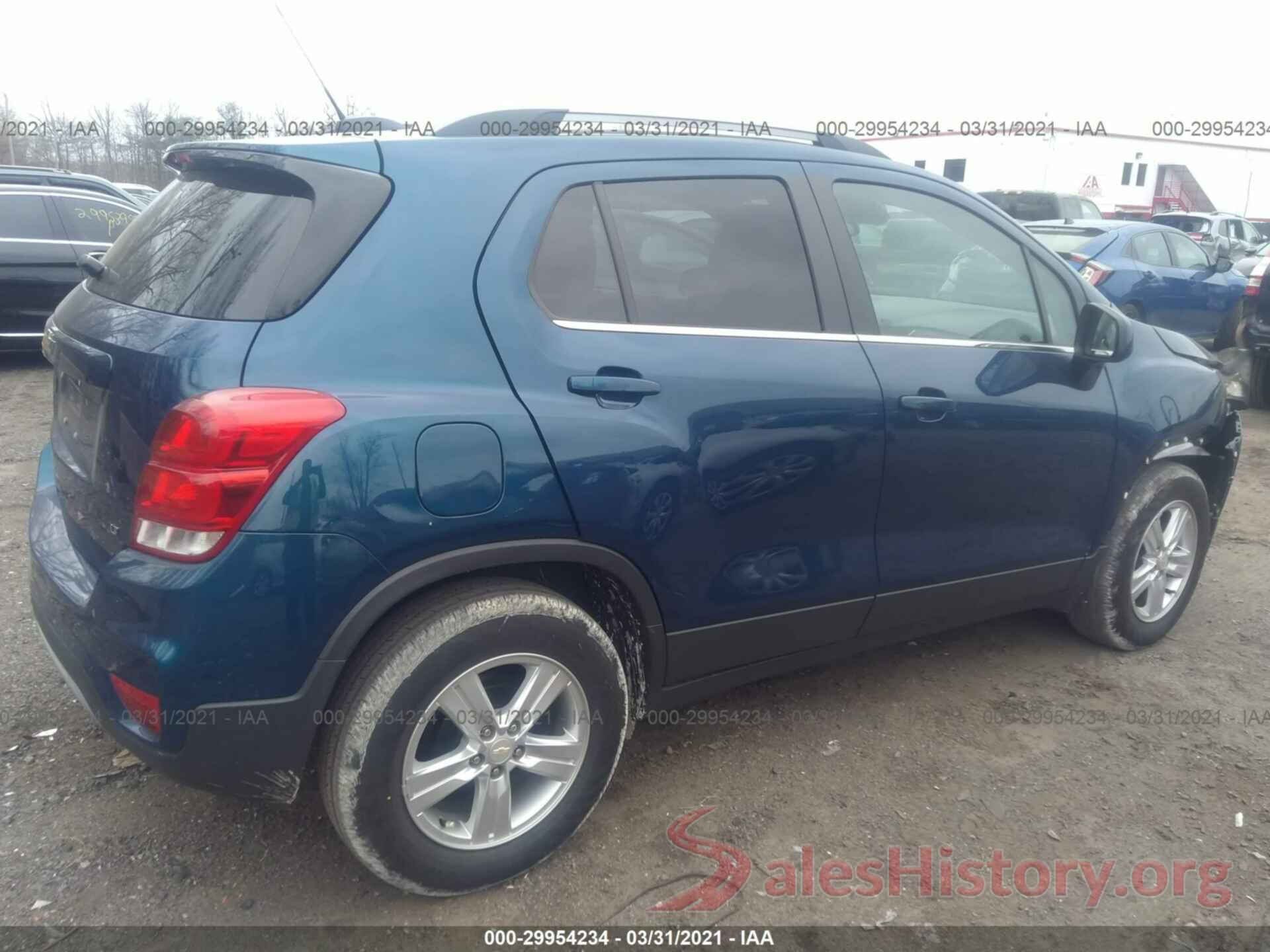 3GNCJLSB7LL176620 2020 CHEVROLET TRAX