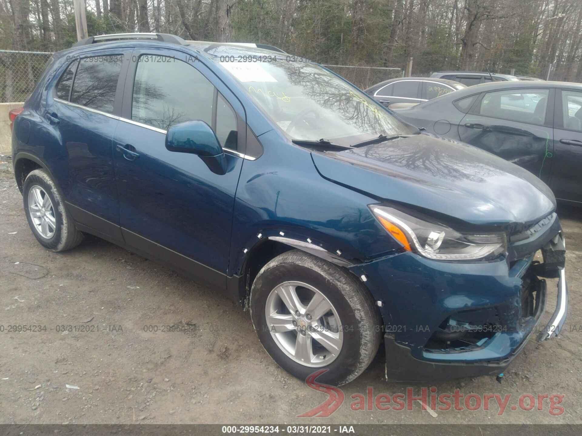 3GNCJLSB7LL176620 2020 CHEVROLET TRAX