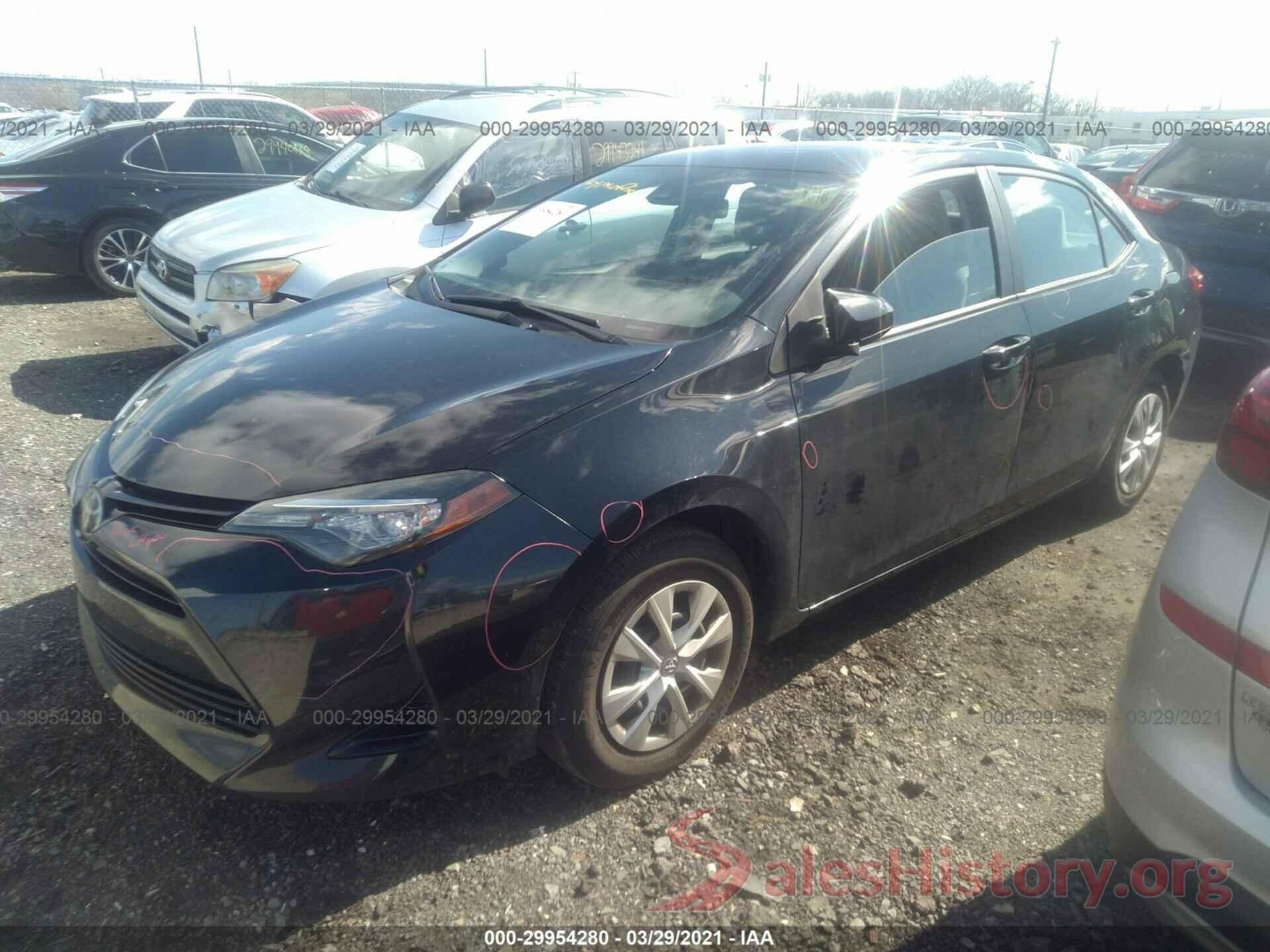 2T1BURHE2HC752785 2017 TOYOTA COROLLA